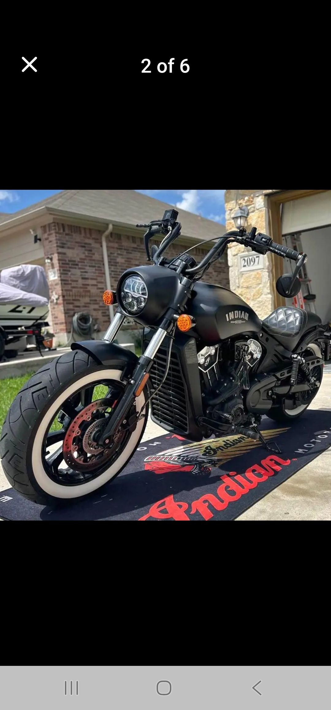 Motorcycle Windscreen Mounting Kit – Black 13″ Windshield For
