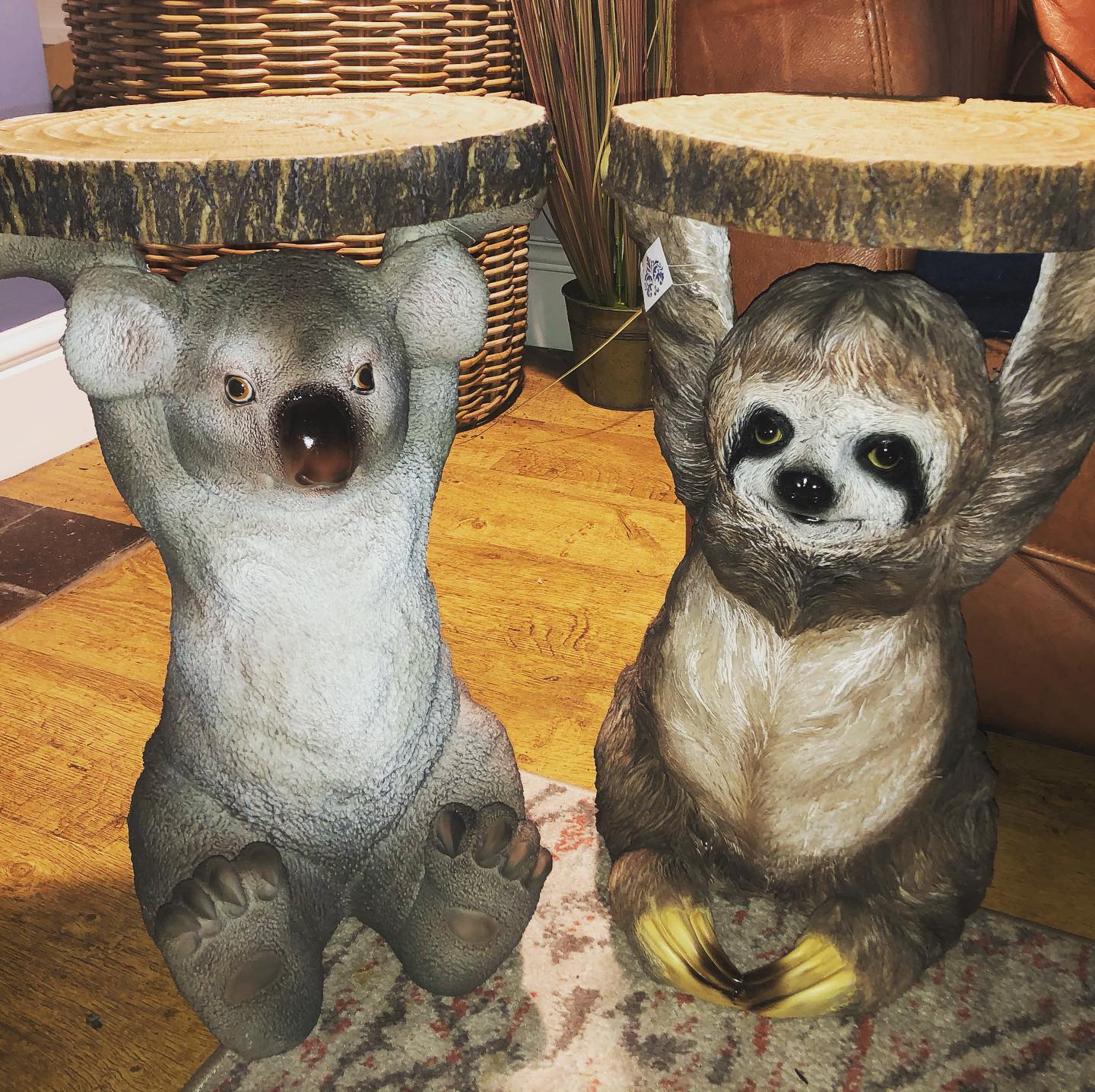 The Cottage - Guess who is back 🦥 It’s Sid the sloth table - and he’s ...