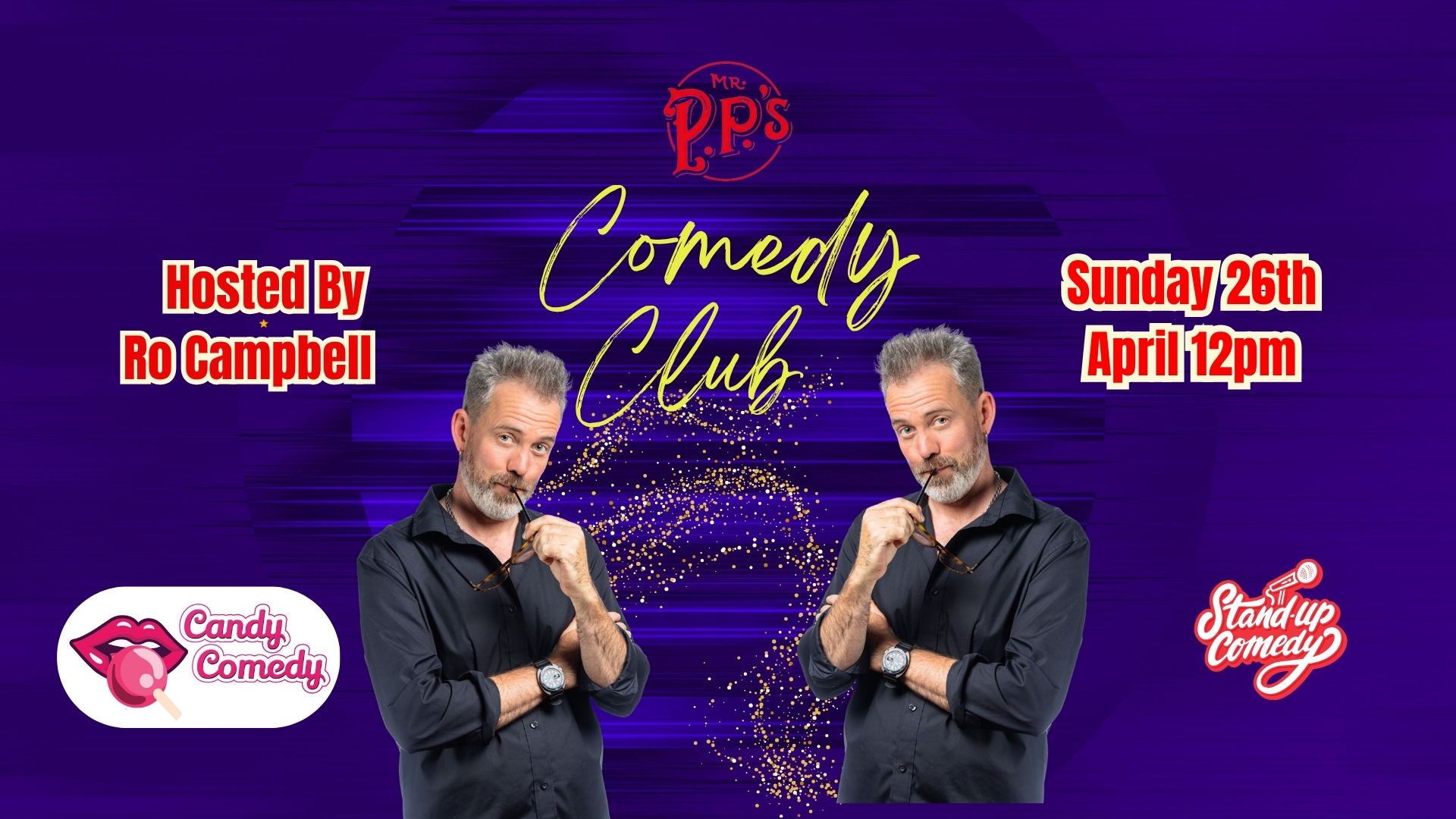Mr PP's Comedy Club April