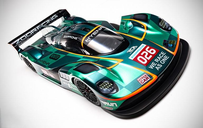 ZooRacing Hyena 1:10 LMH TC & Zerda 1:12 GT Bodies NEW RELEASE