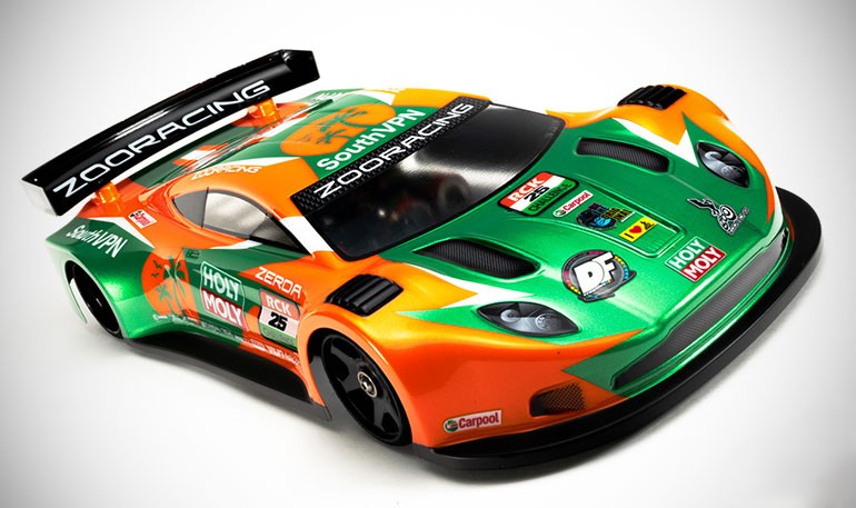ZooRacing Hyena 1:10 LMH TC & Zerda 1:12 GT Bodies NEW RELEASE