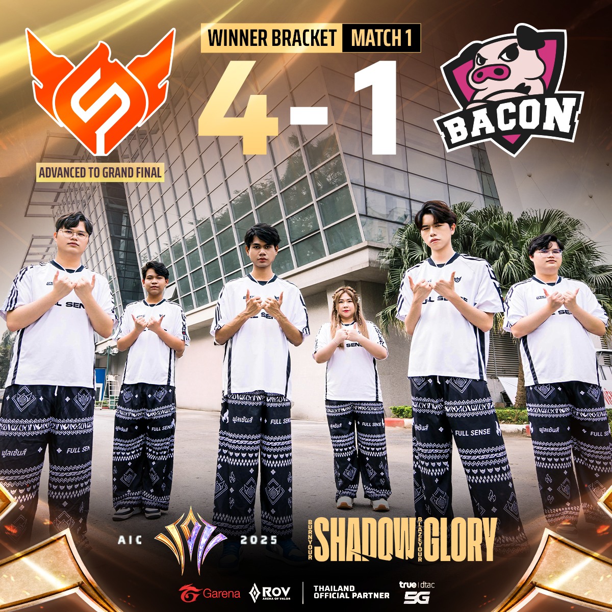Garena - ️‍🔥Full Sense แชมป์ RPL ตัวแทนไทย🇹🇭 ผ่านเข้ารอบ Grand Final ไป ...