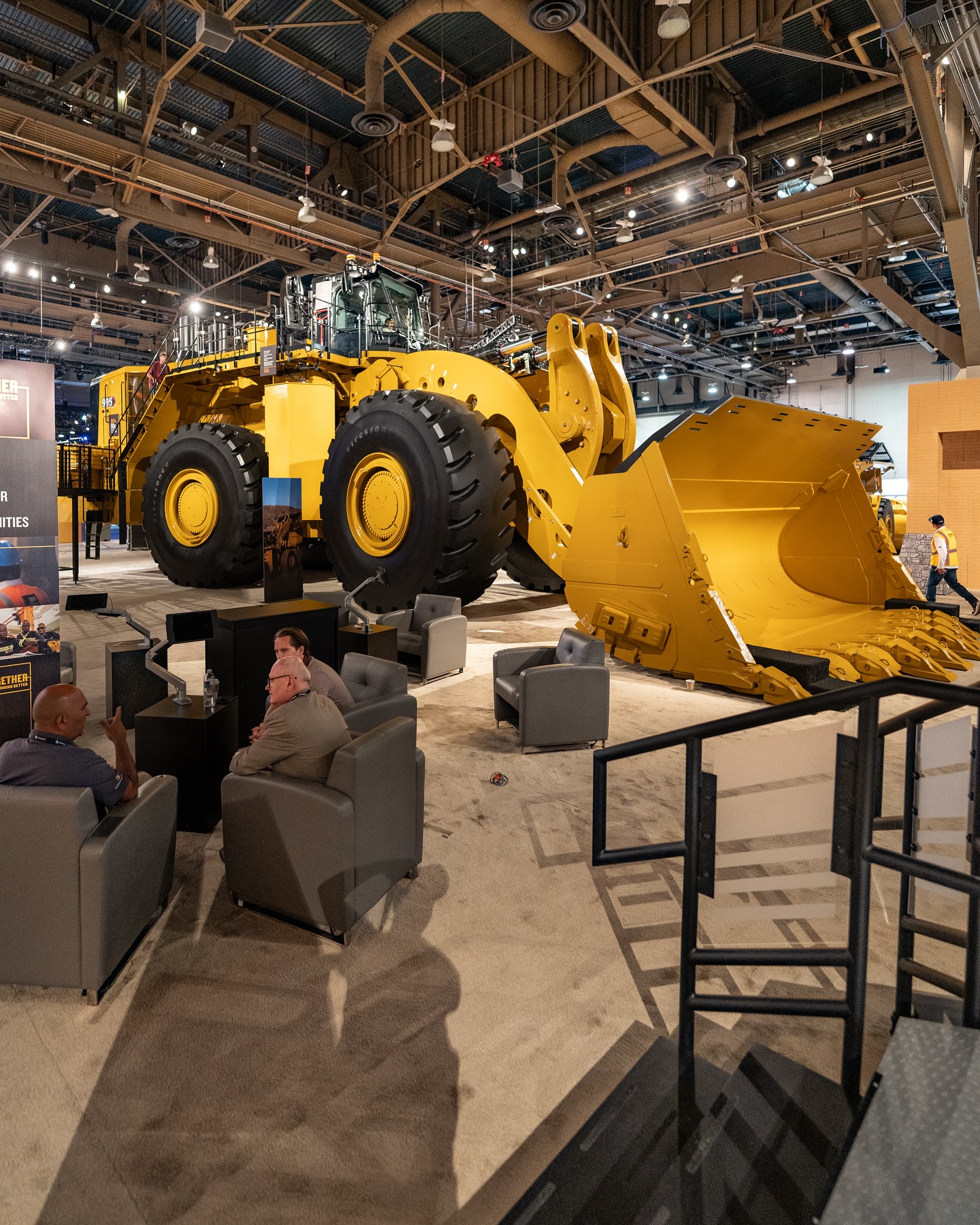 Awesome - Cat 995 wheel loader on display at MINExpo 2024 | Facebook