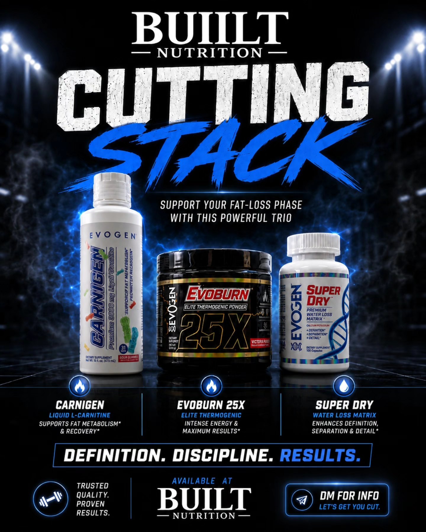 l carnitine when cutting Dial in your phase with the right support behind you 🔥 This Evogen stack is built to help support fat metabolism, energy, water balance, definition, and recovery while you stay locked Buy Piping Rock Acetyl NoPickupMG Blend:Crush Oasis Silver