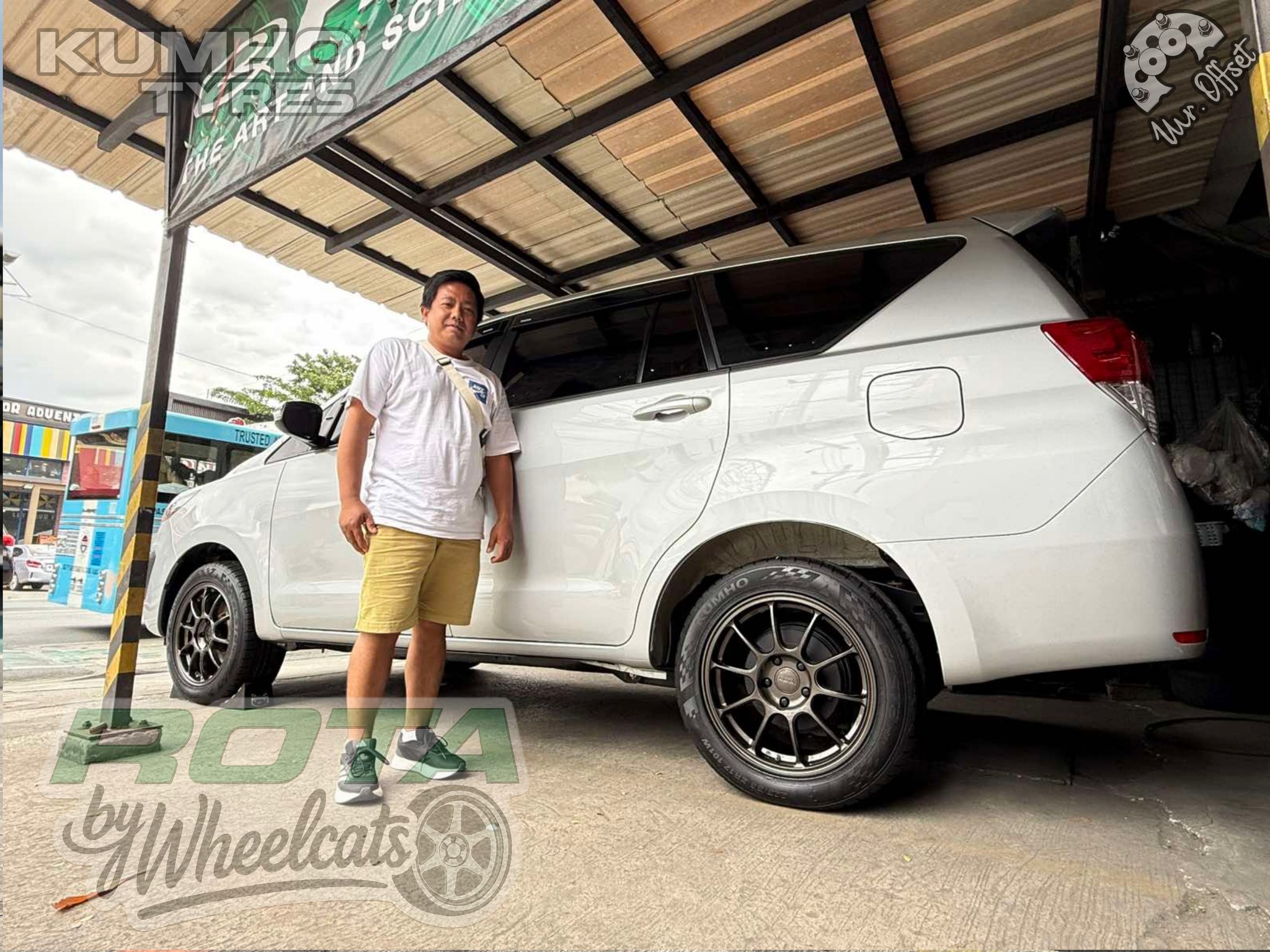 WheelCats - ROTA SS10 + KUMHO ECSTA installed on this INNOVA. Visit our ...