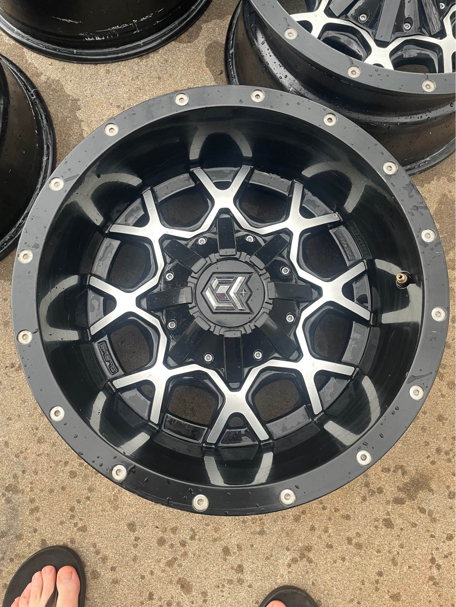 17x9 drop star wheels multi lug pattern 5x5 and 5x4.5 - Car Wheels ...