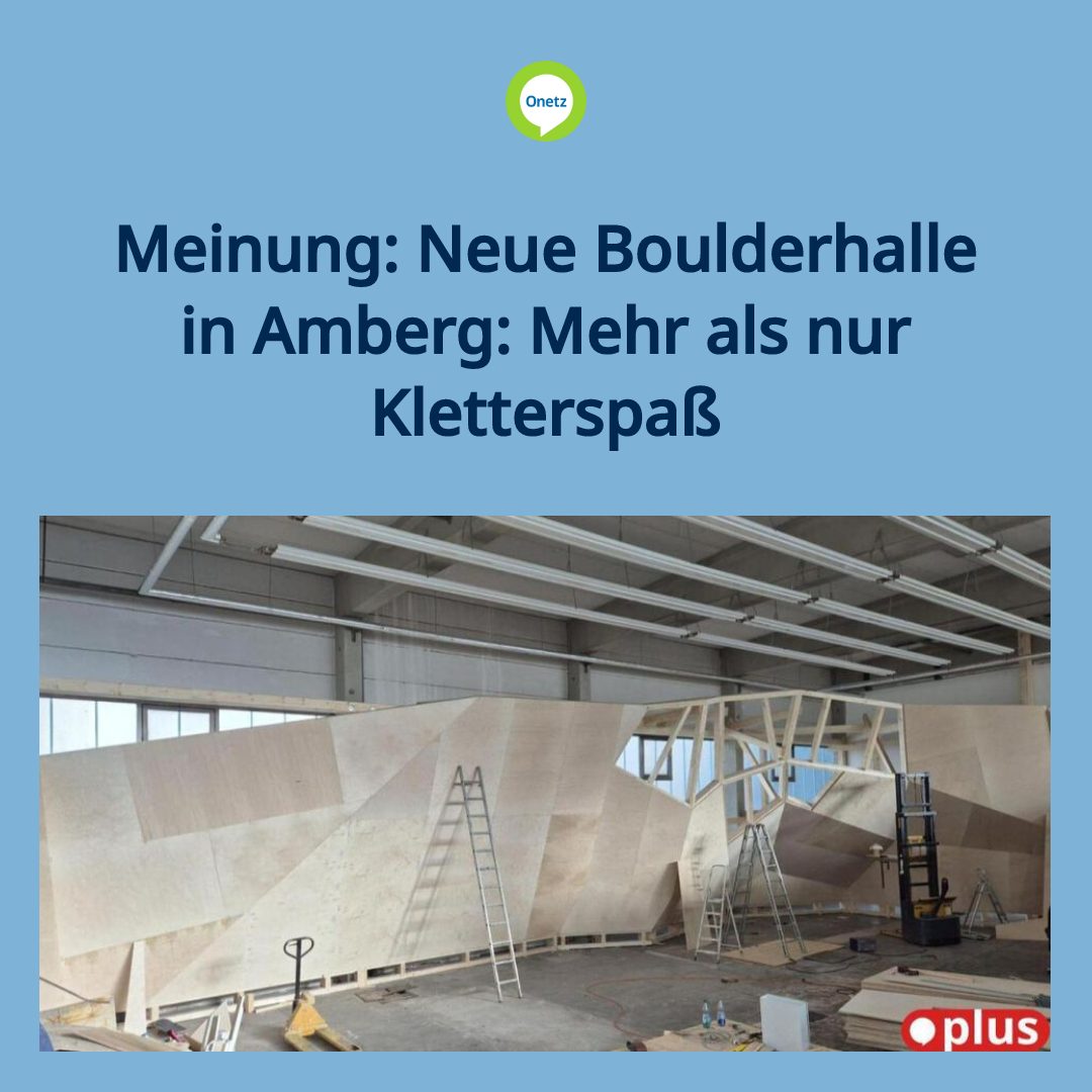 Onetz Amberg - Ein Projekt, wie eine Boulderhalle, das von... | Facebook