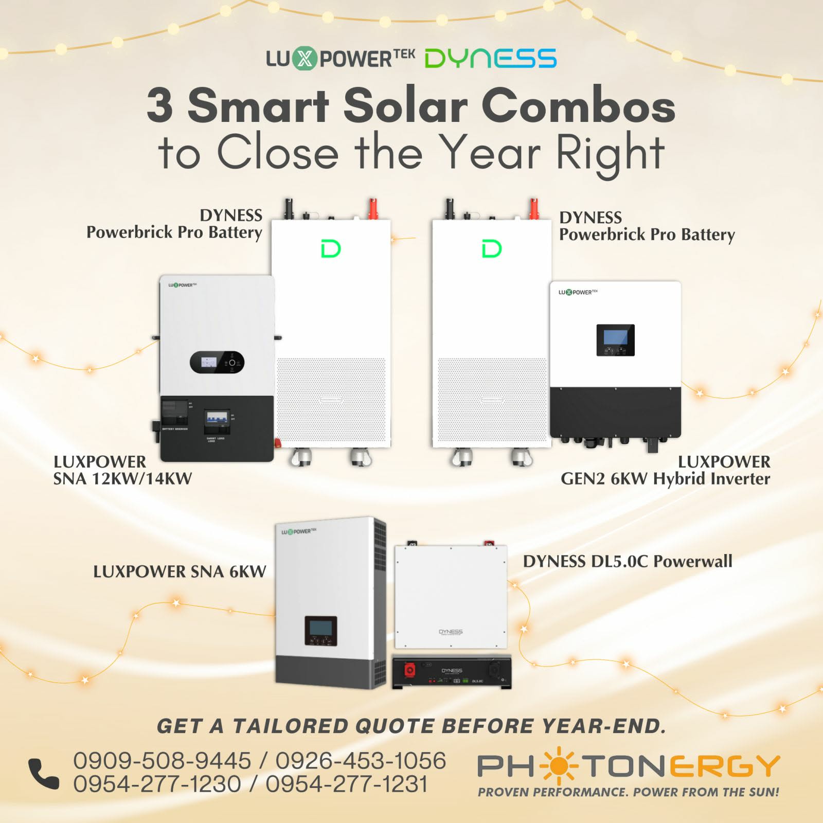 Photonergy - 𝗖𝗹𝗼𝘀𝗲 𝘁𝗵𝗲 𝘆𝗲𝗮𝗿 𝘀𝘁𝗿𝗼𝗻𝗴 𝘄𝗶𝘁𝗵 𝘀𝗺𝗮𝗿𝘁, 𝗿𝗲𝗹𝗶𝗮𝗯𝗹𝗲 𝘀𝗼𝗹𝗮𝗿 𝗽𝗼𝘄𝗲𝗿 ☀️⚡ ...