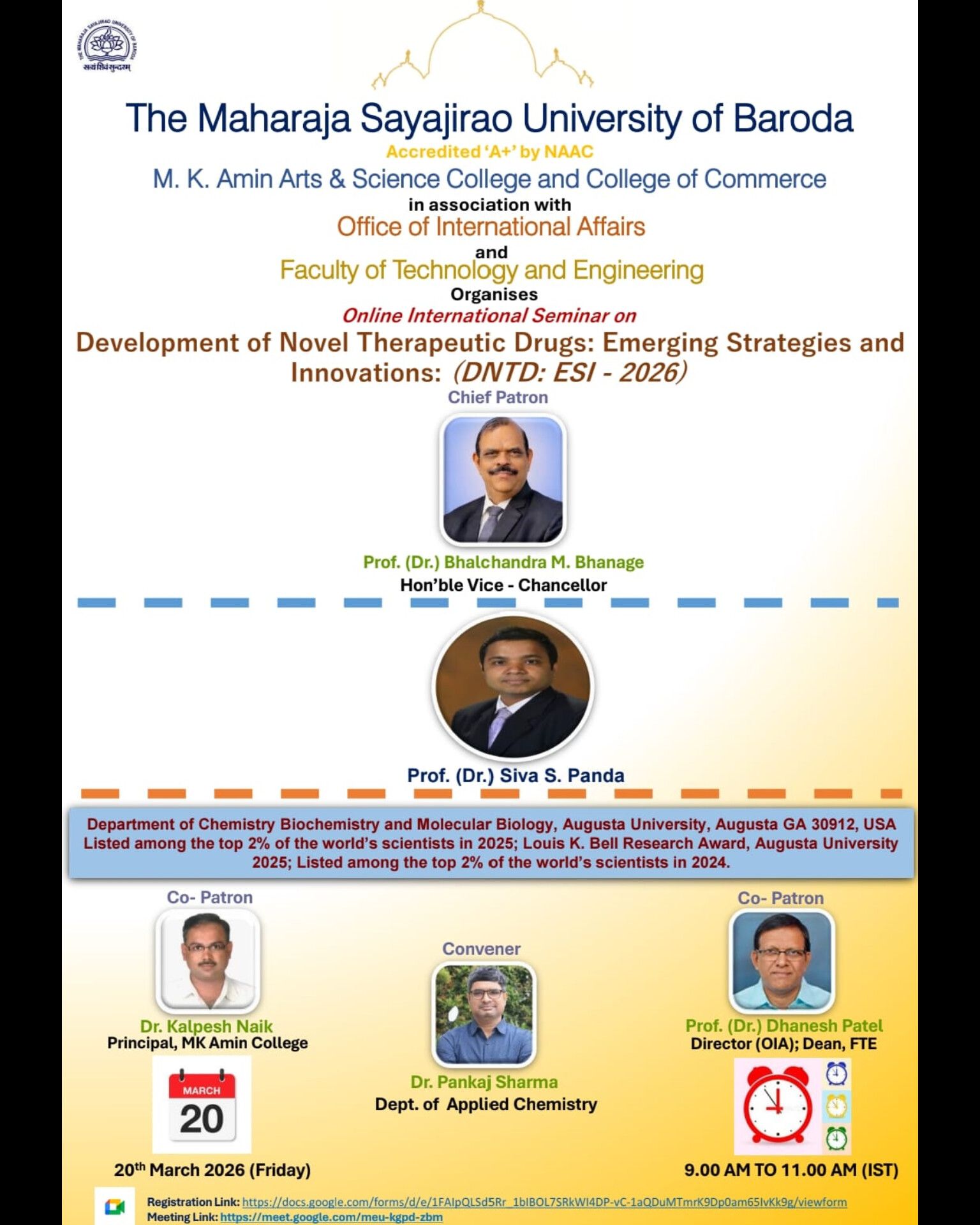 The Maharaja - The Maharaja Sayajirao University of Baroda proudly ...