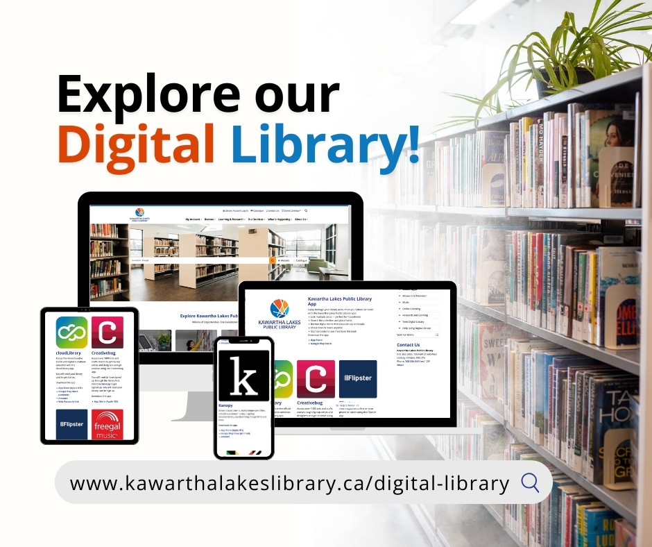 Kawartha - Cyber Monday… Library Style! 💻📚 🎧 This Cyber Monday, the ...
