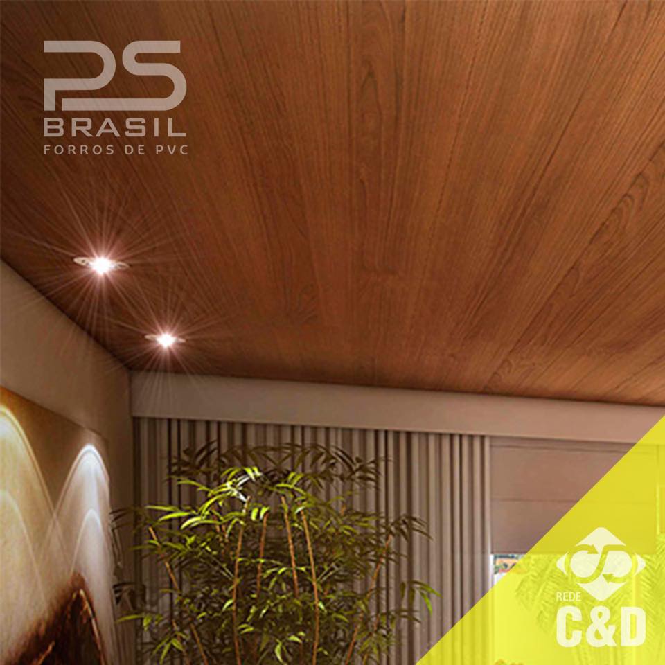 Rede C&D - O Forro de PVC é indicado para ambientes...