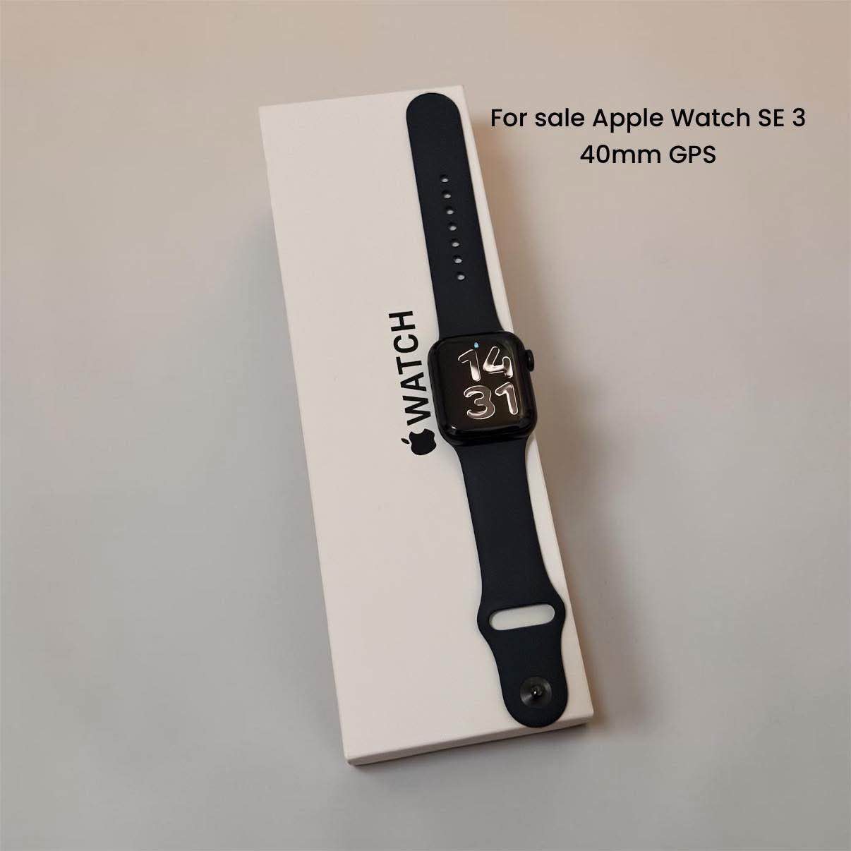 For sale Apple Watch SE 3 40mm GPS Brand new, just bought on May 