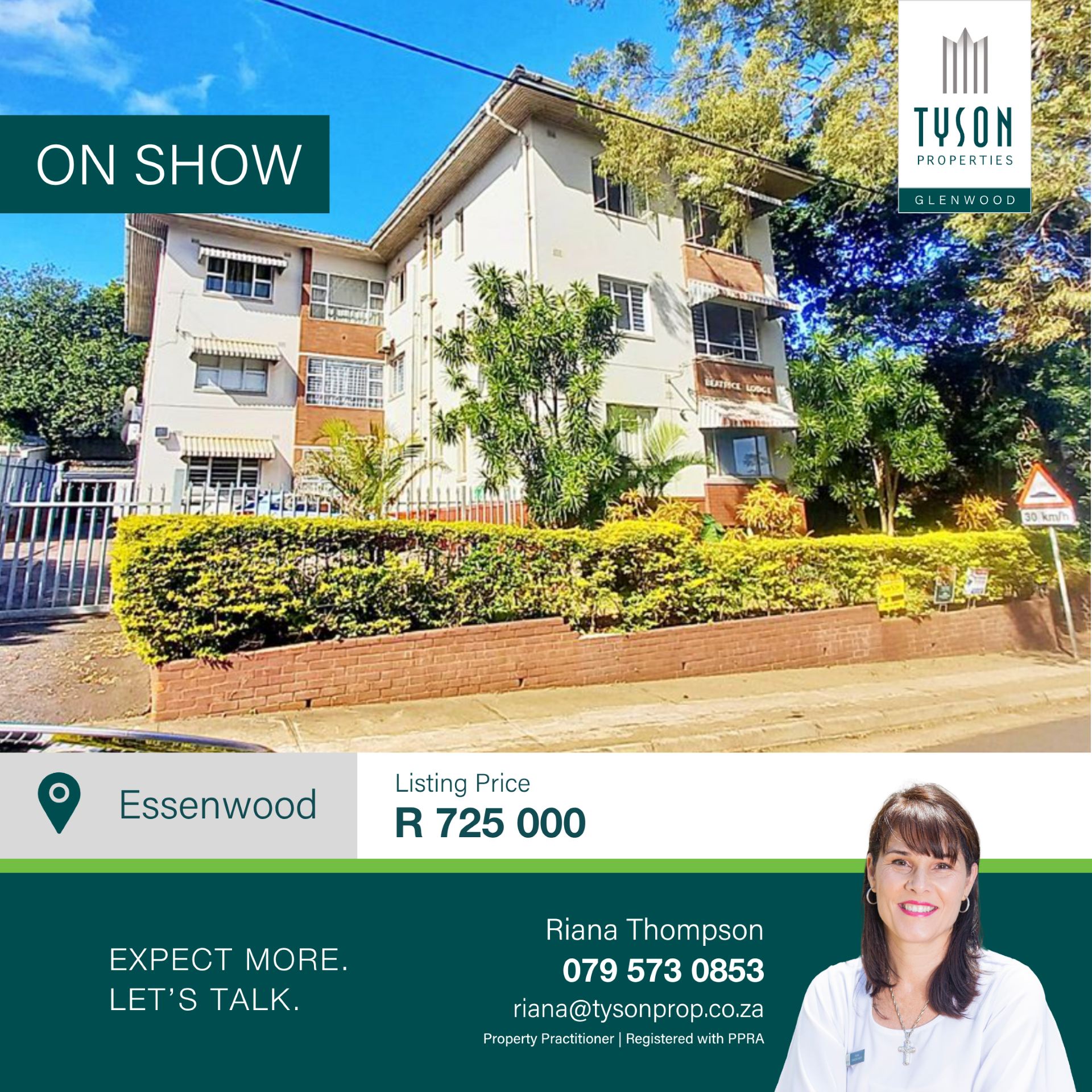Tyson - 4 BEATRICE LODGE ON SHOW SUNDAY 29 JUNE 14:00 – 16:00 FOLLOW ...