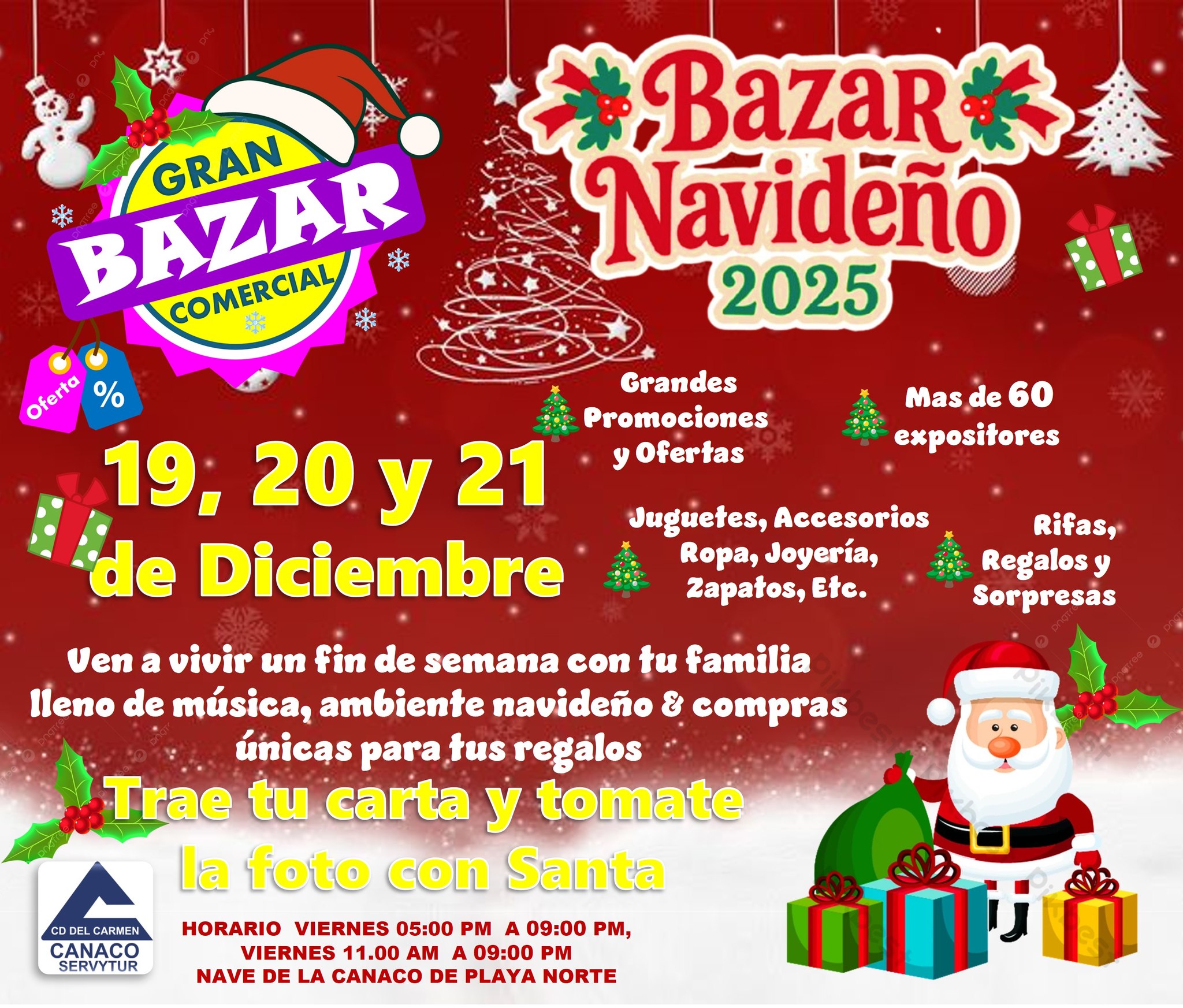 BAZAR NAVIDEÑO 2025 / Ciudad del Carmen, Camp