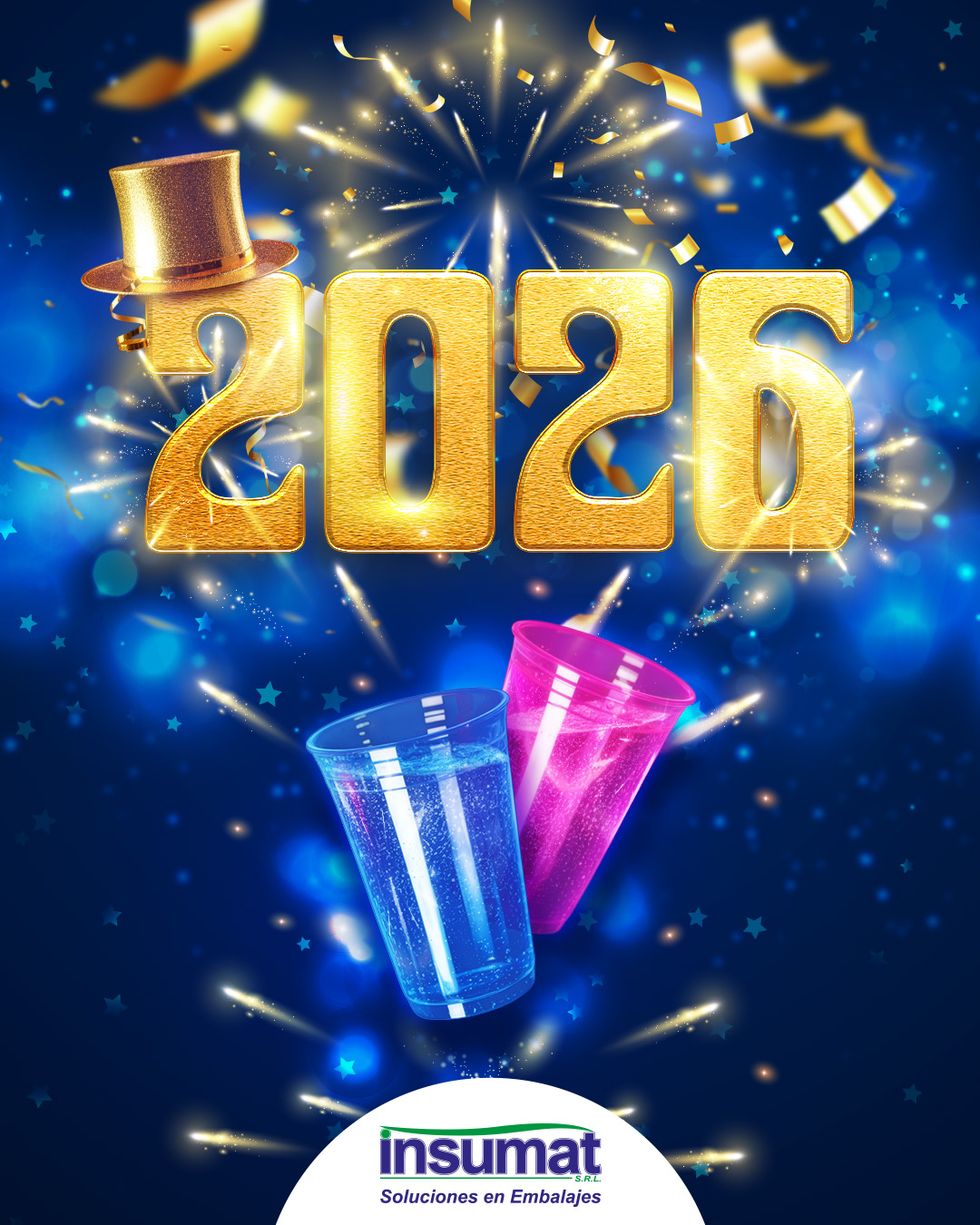 Insumat SRL - 🎆 Brindamos por un 2026 lleno de proyectos,... | Facebook