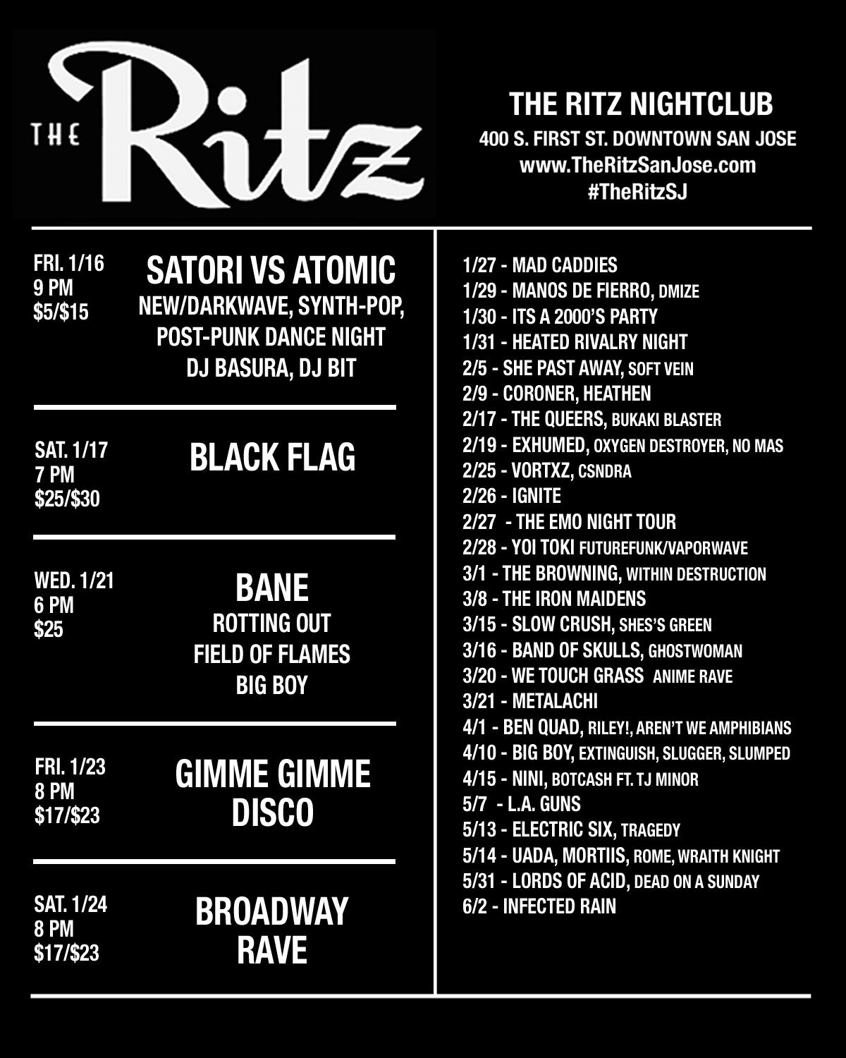 The Ritz - ️ Coming Up at The Ritz ️⁠ ⁠ 🎫 https://www.ticketweb.com ...