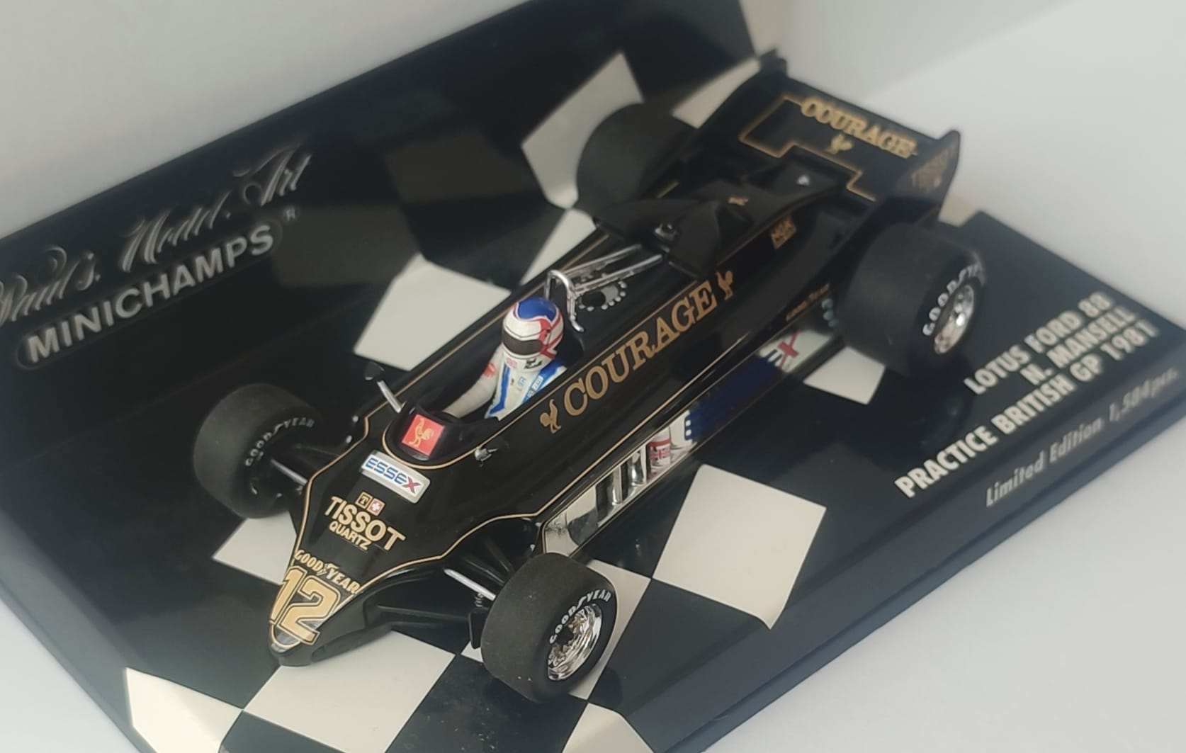 Lotus 88, Nigel Mansell, Practice British GP 1981. Model