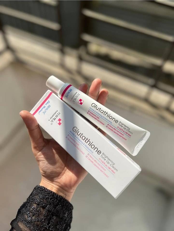 glutathione brightening tone up cream side effects Eita ki asolei face bright kore? kono effect ache? kew use korle review den. (admin approve please🙏) suggested:sbo-probiotic-100 Pack:1 pack uneven skin tones GHK-Cu for Beginners: 2