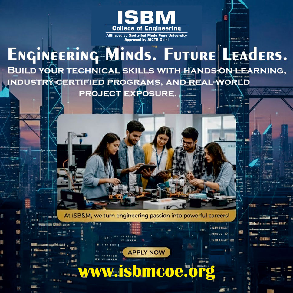 ISBM College of ENGINEERING,Nande, Pune | Pune