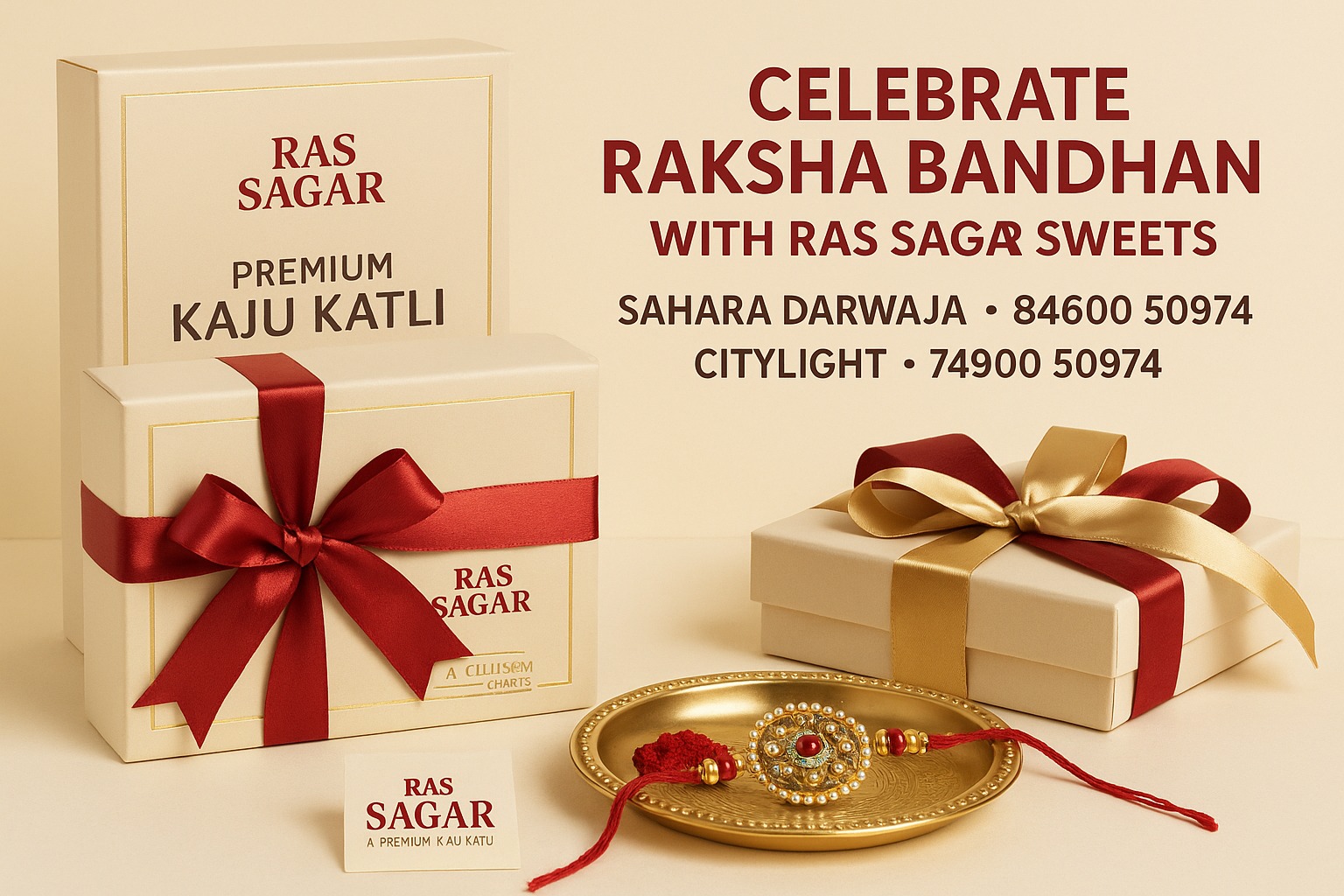 💫 Celebrate Raksha Bandhan & Hariyali... - Ras sagar sweets | Facebook