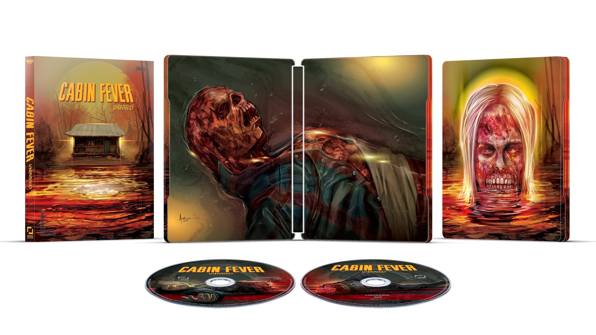 Cabin Fever 4K Ultra HD SteelBook release