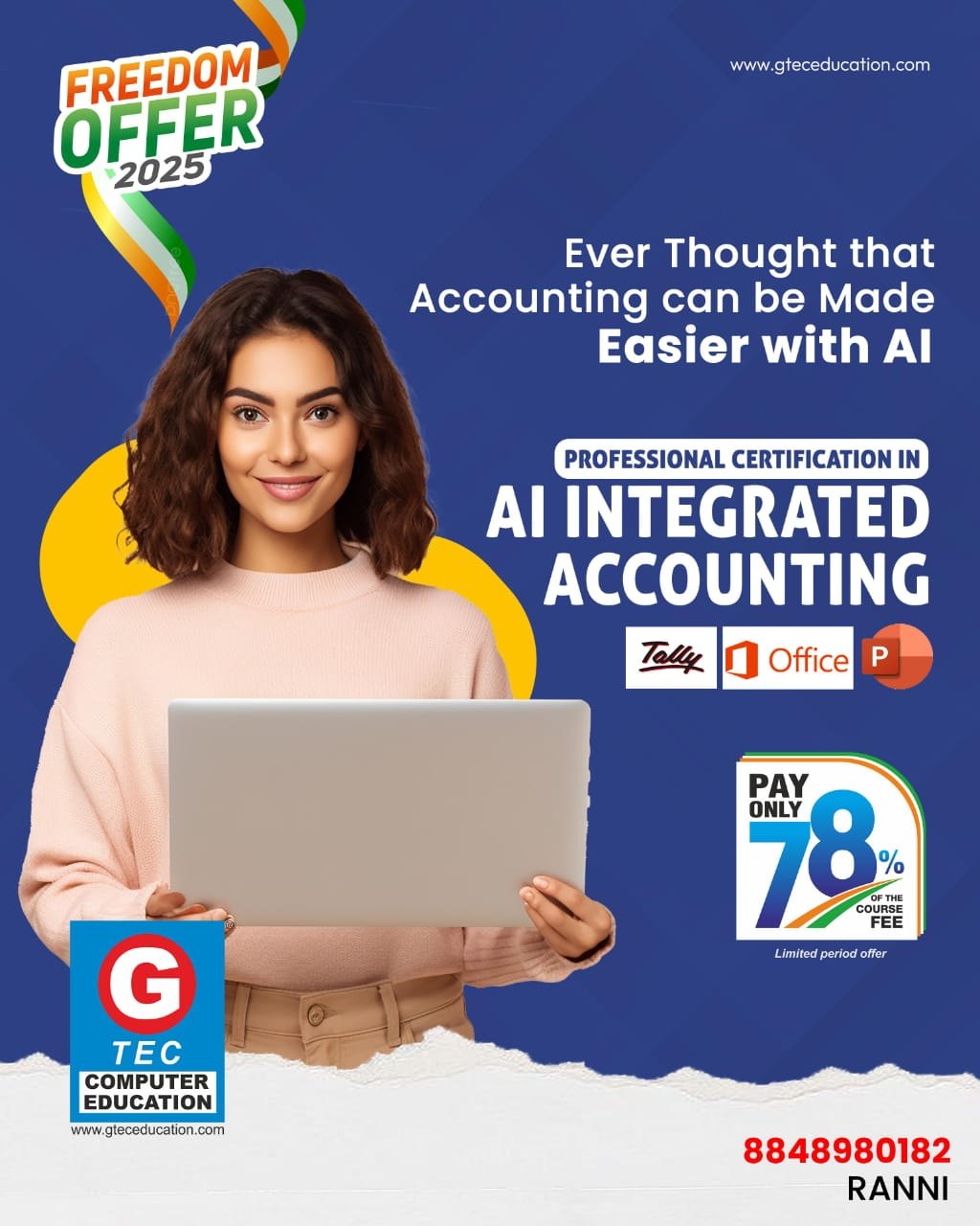 G-tec Ranni - 📢 FREEDOM OFFER 2025 🇮🇳 💡 Ever thought... | Facebook