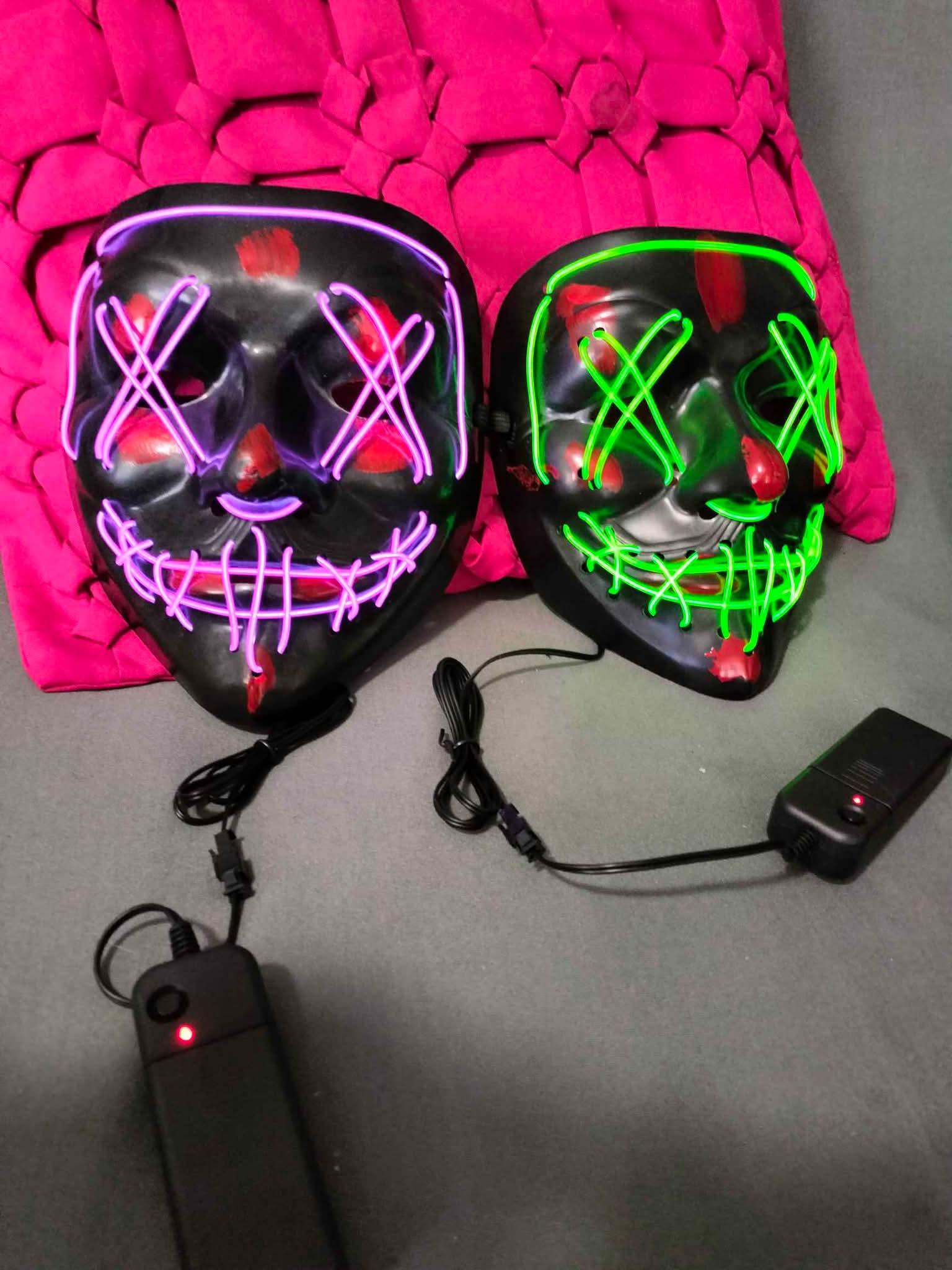 Mascara con luz Led 👹💀👻🎃 - Masks - Nezahualcóyotl, Mexico | Facebook ...