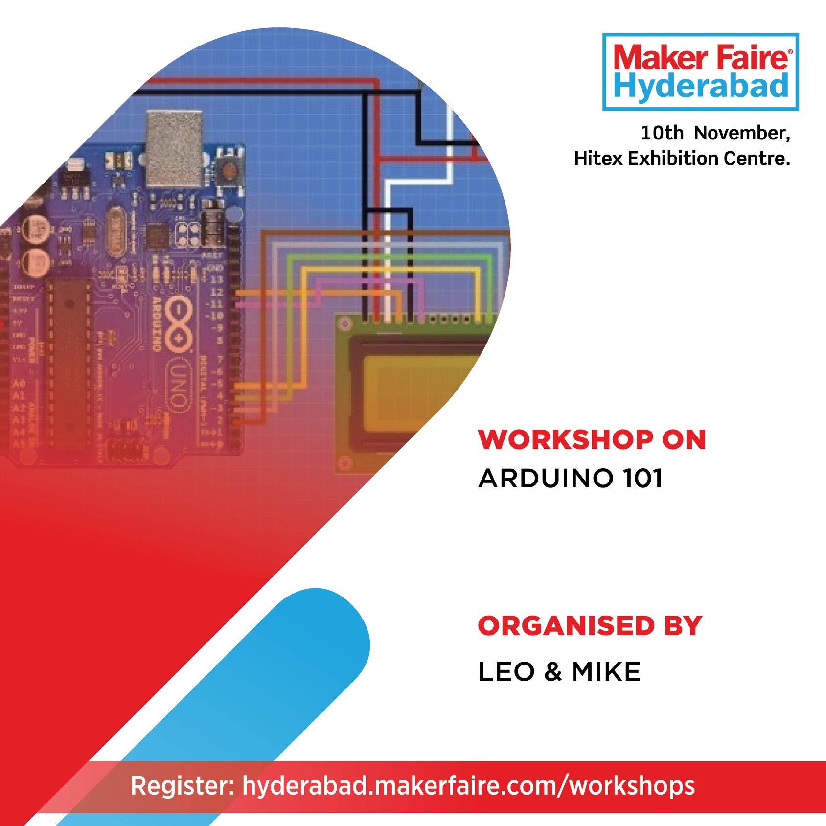 Maker - #Makerfairehyd #Workshops Explore the amazing world of IoT ...