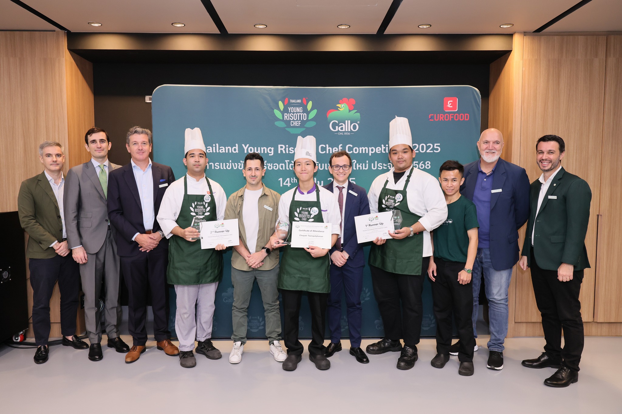 การแข่งขัน Thailand Young Risotto Chef... - Eurofood Thailand | Facebook