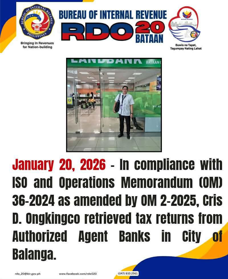 J... - Bureau of Internal Revenue RDO 020 Balanga City, Bataan | Facebook