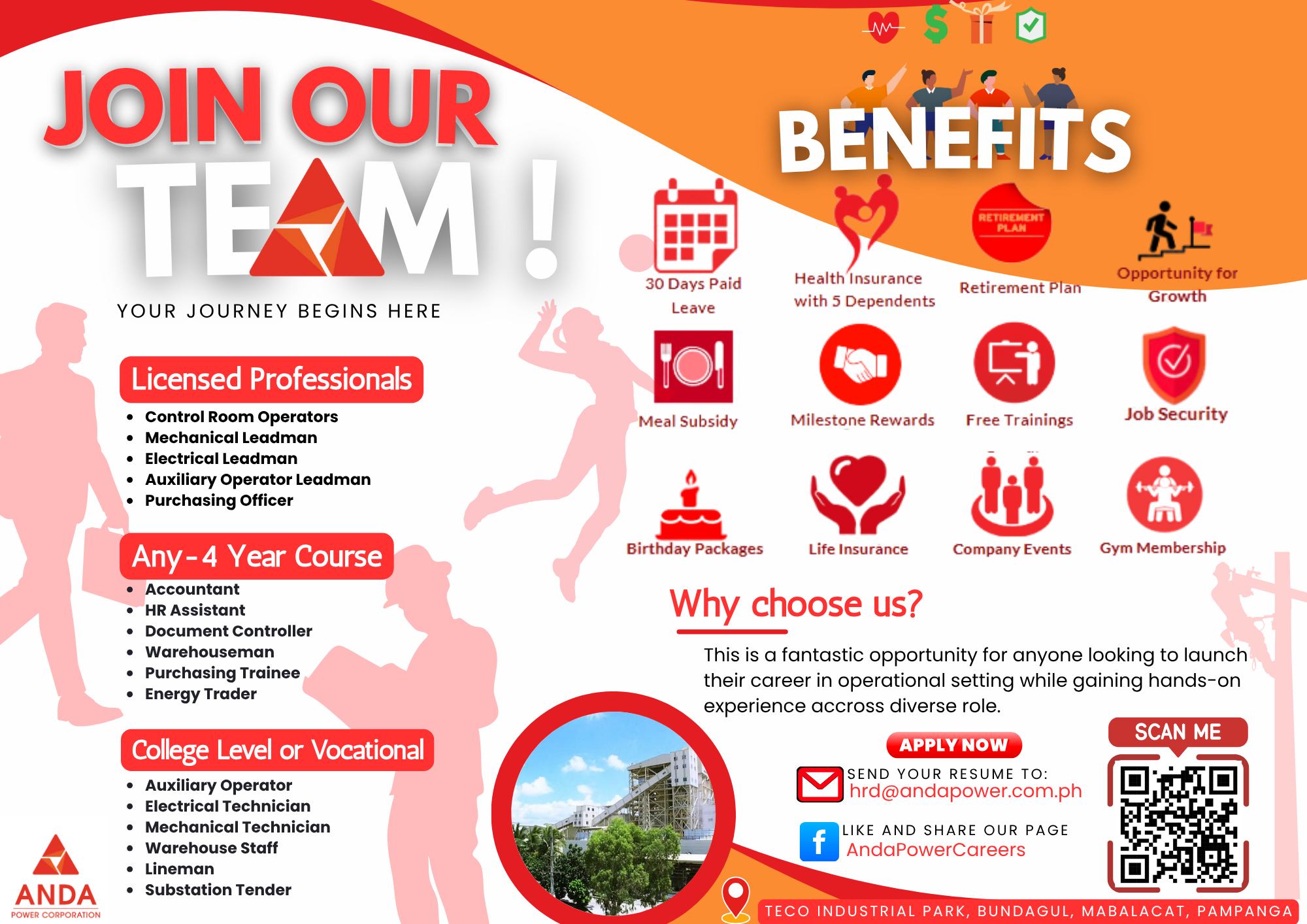 Anda Power Corporation Careers | Mabalacat