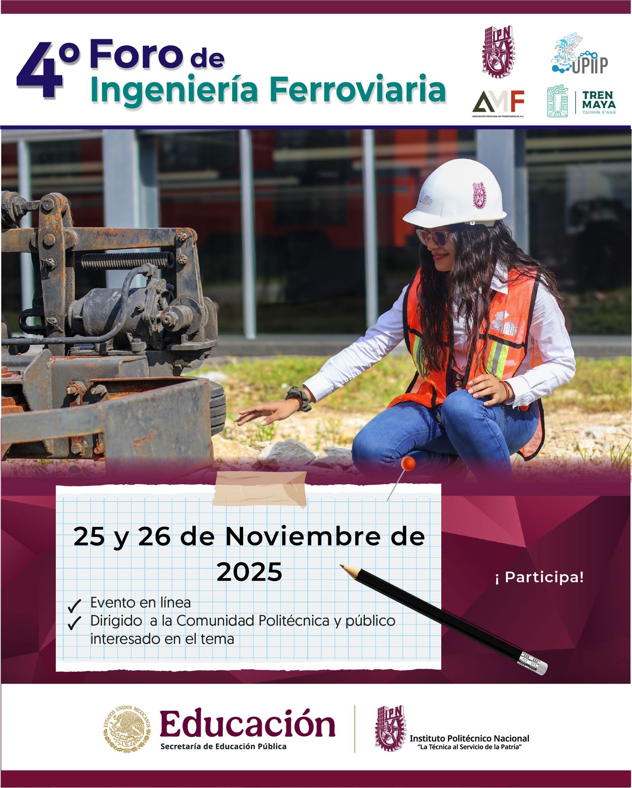 Unidad - 🚆 ¡Te invitamos al 4.º Foro de Ingeniería Ferroviaria ...