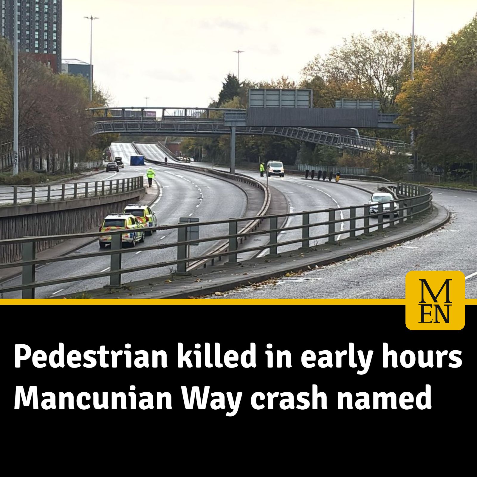 Manchester - The 25-year-old died in an early hours crash on the road ...