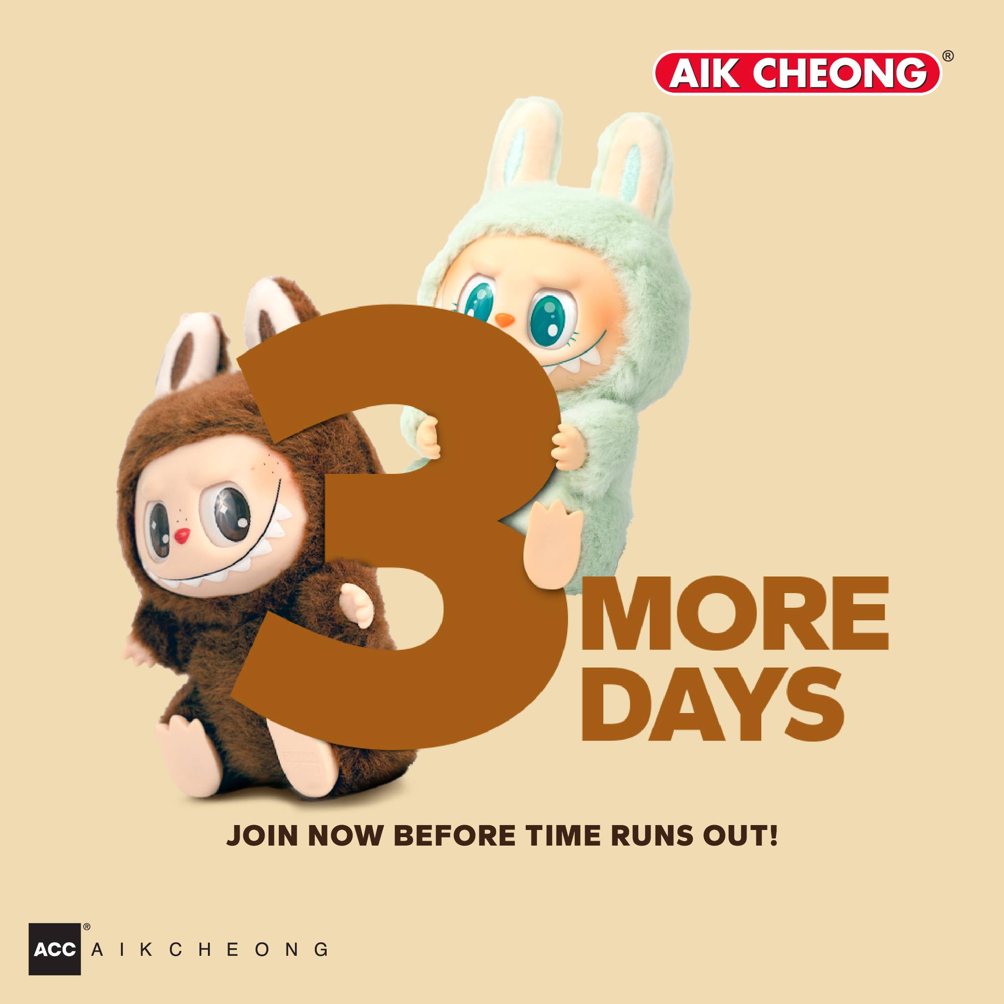 Aik - ⏳ Only 3 Days Left! The clock is ticking — don’t miss your chance ...