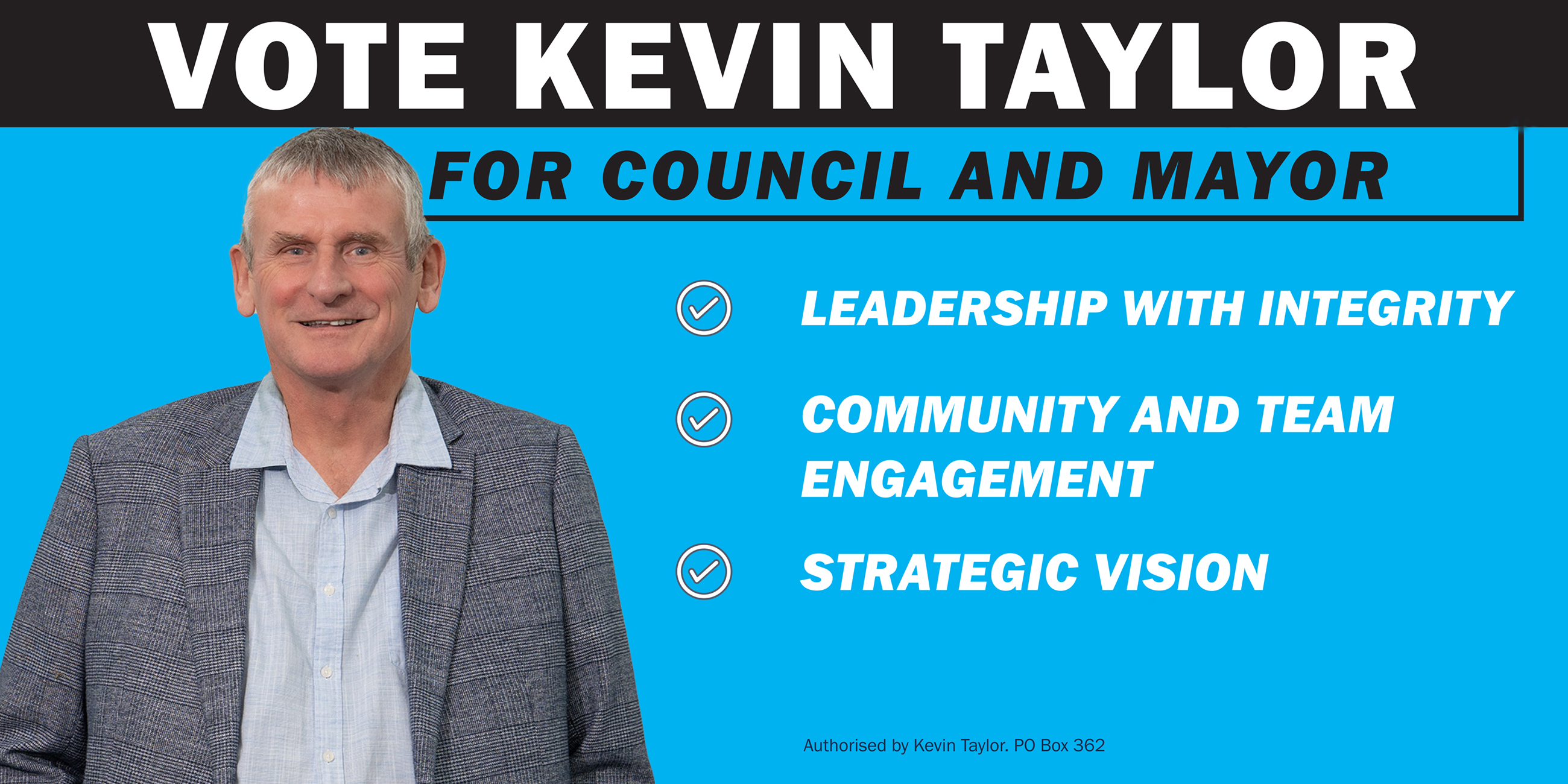 Kevin Taylor - for a safe, sustainable and inclusive district | Taupo
