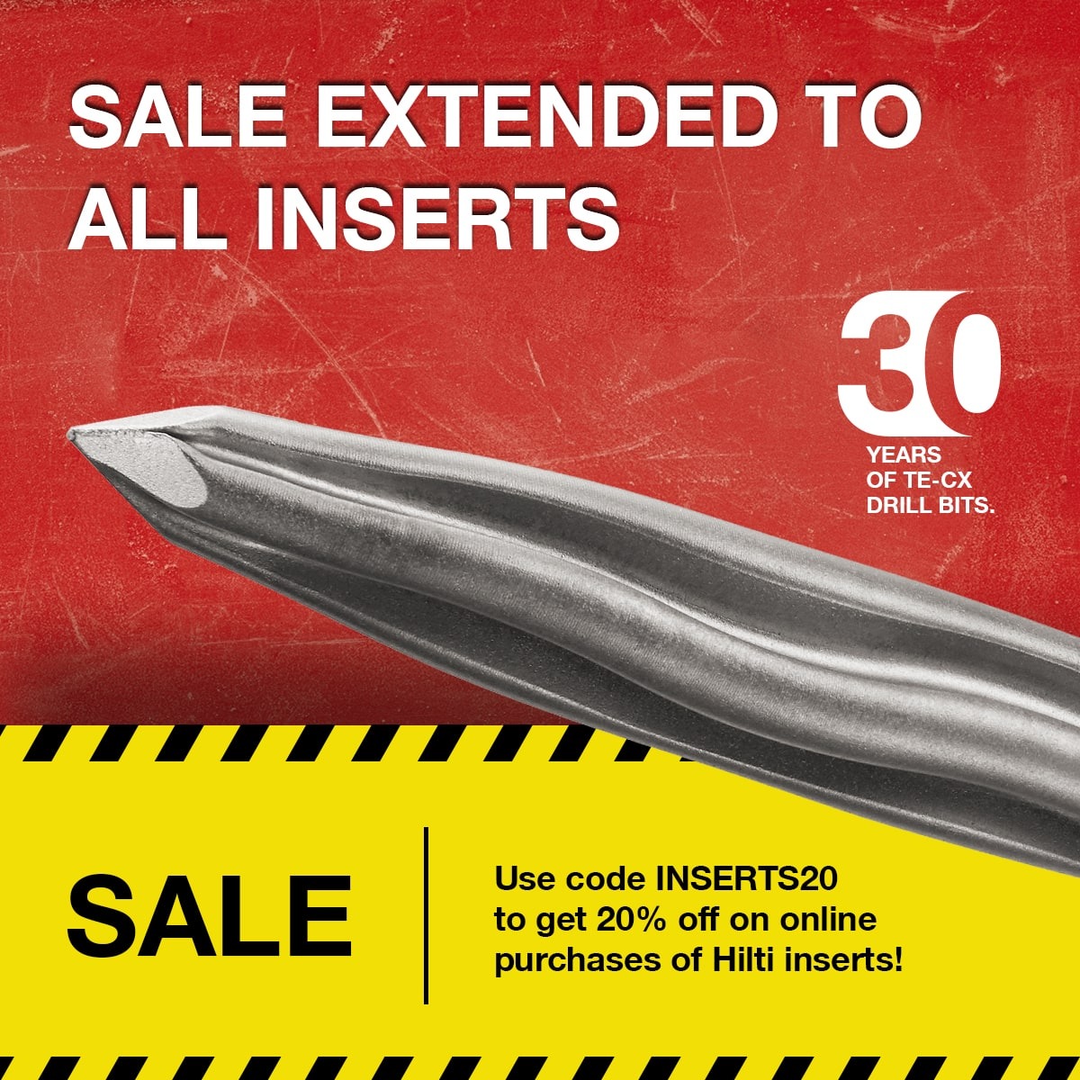 Hilti - Sale Alert: It's now BIGGER and BETTER! Our sale is officially ...
