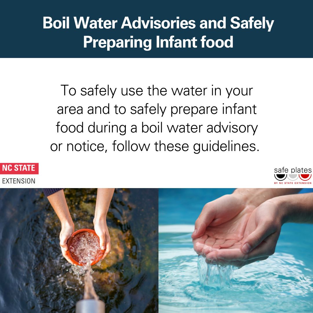 🚨 Boil Water... - Safe Plates Food Safety Information Center