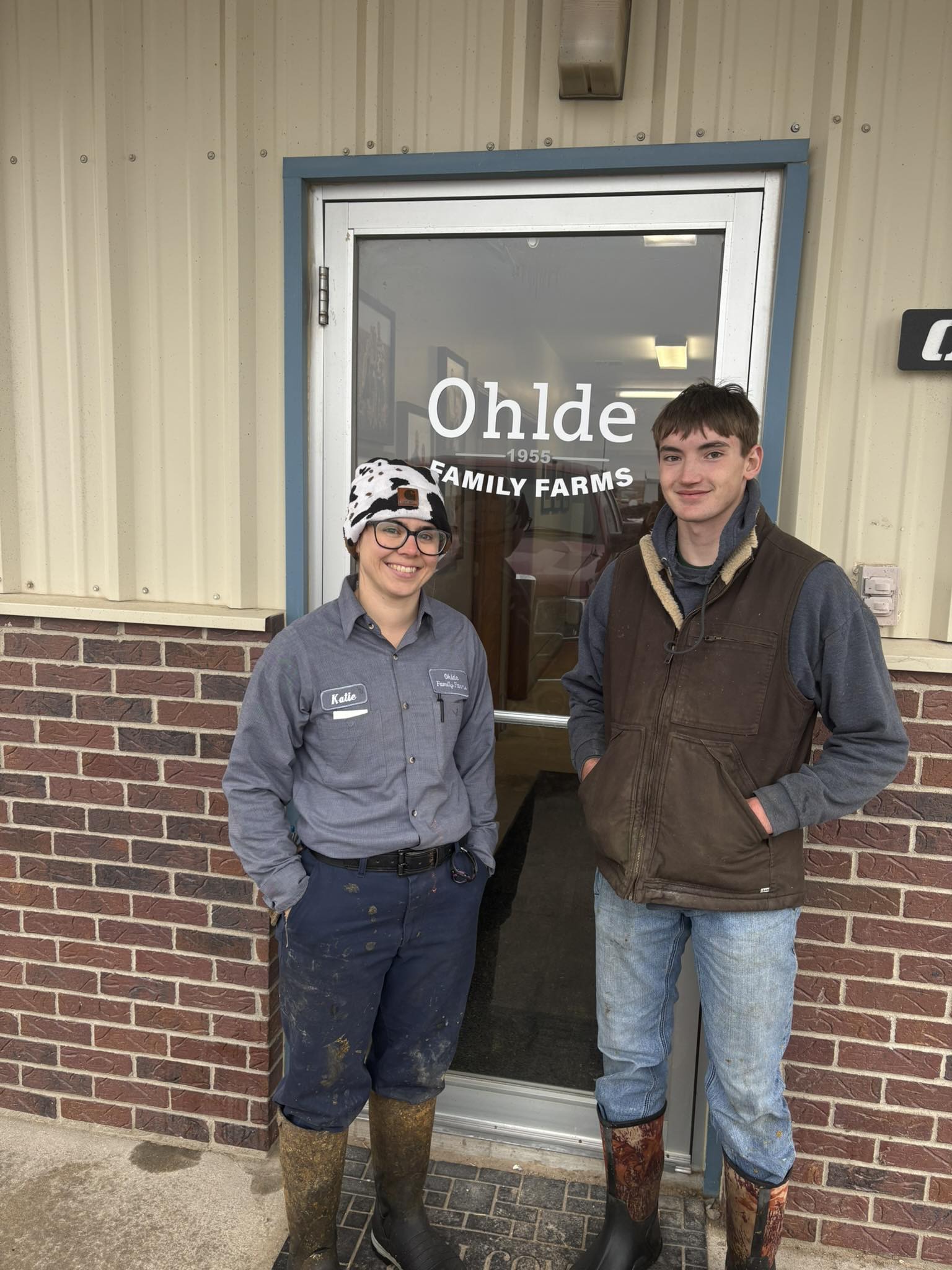 Ohlde - Last week, Greyson Ohlde visited Ohlde Dairy to job shadow ...