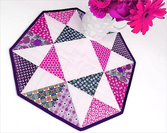 Quilting - Make one of these charming table mats for a centerpiece or ...