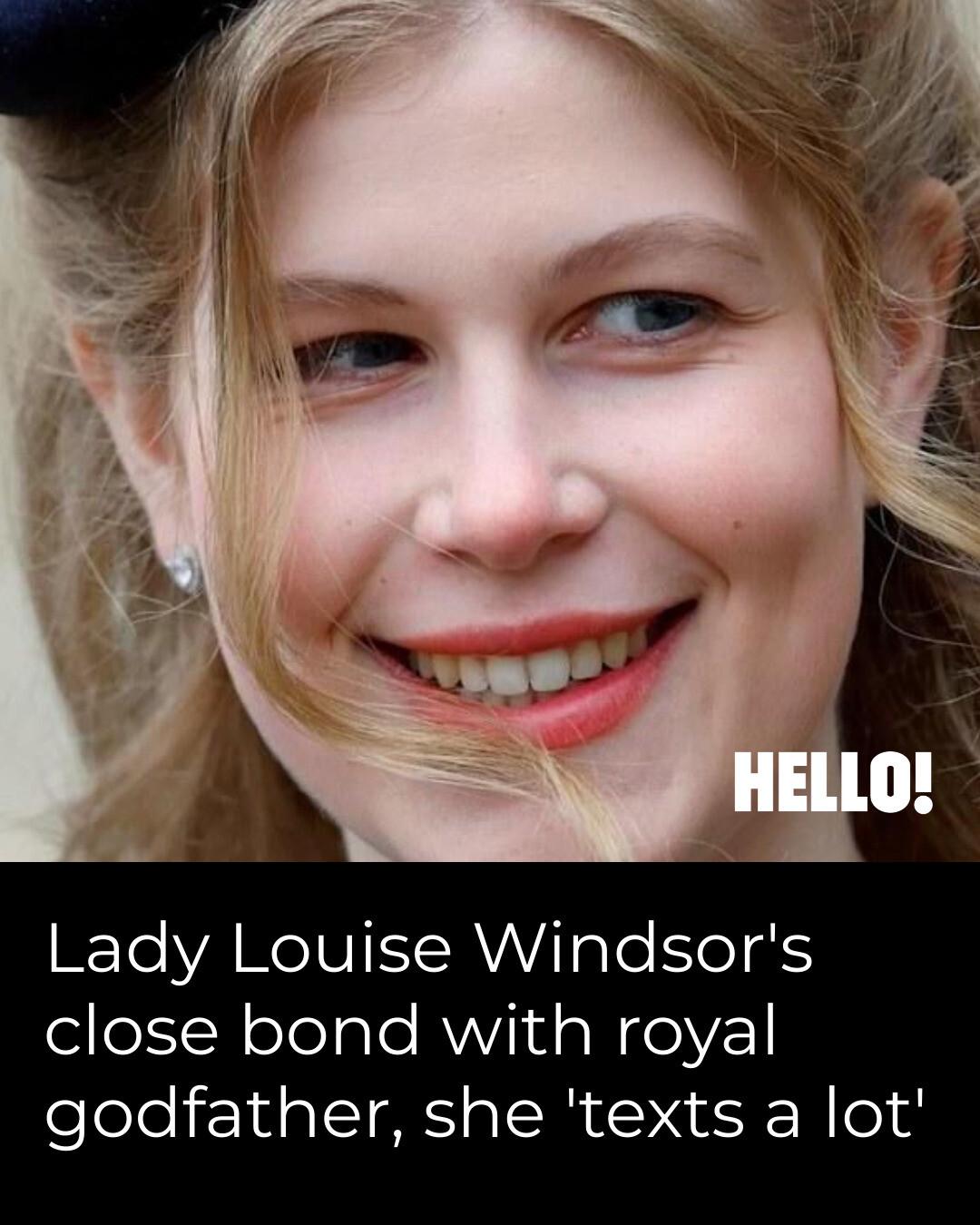 HELLO! - Lady Louise Windsor has a close bond with her... | Facebook