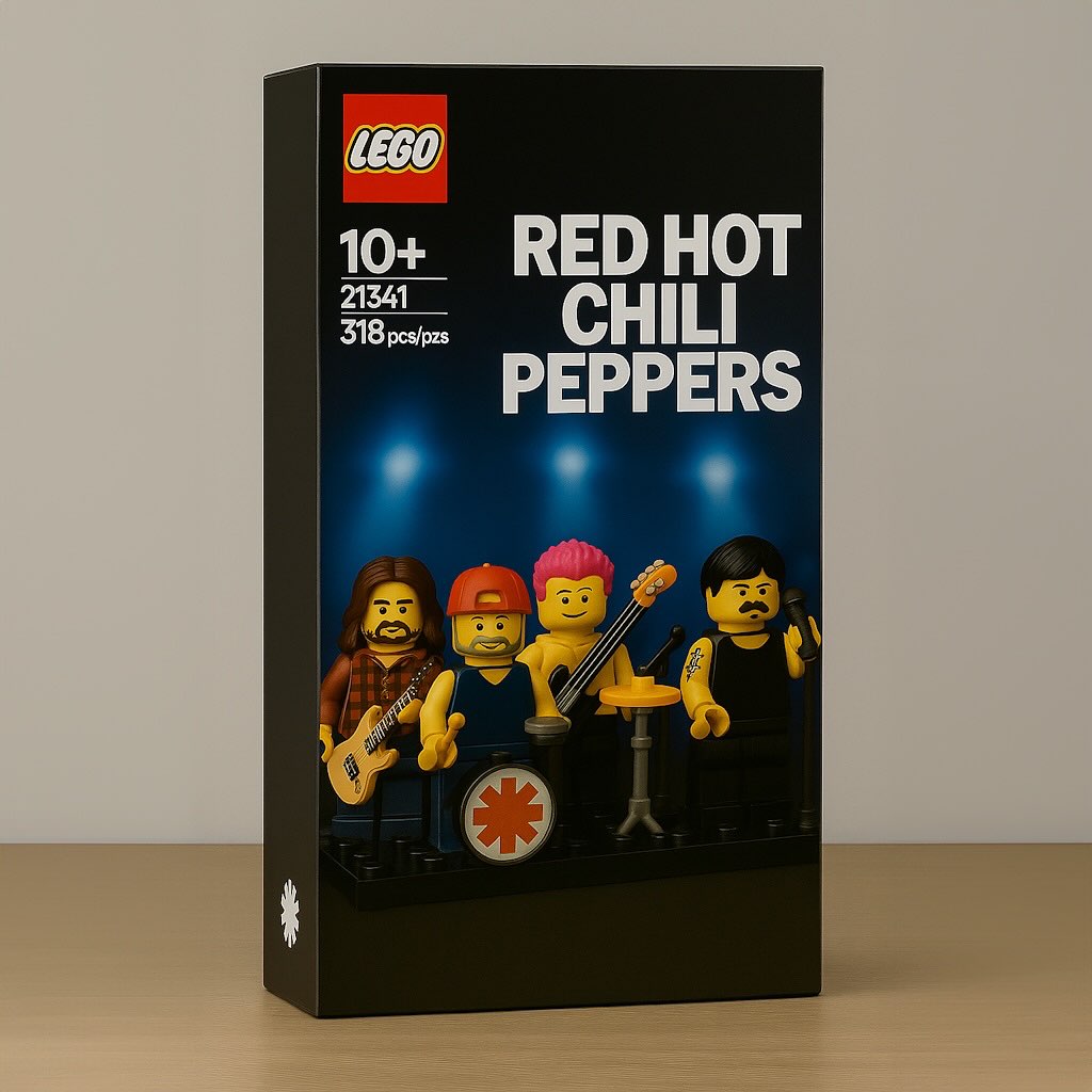 Lego Versions of Red Hot Chili Peppers members! By TioleExe