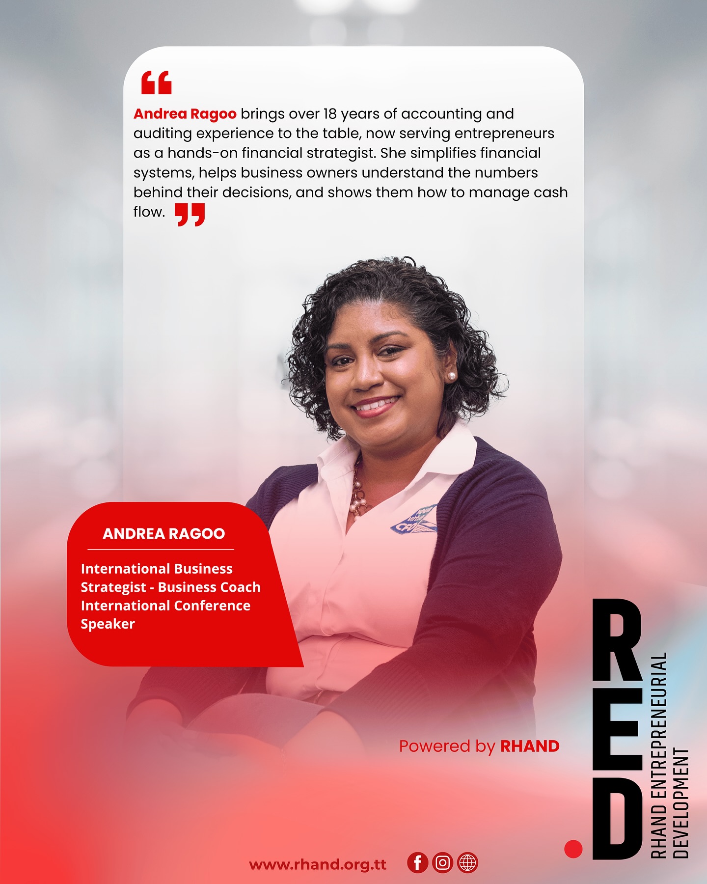 RHAND - 💼 Meet the Mind Behind the Numbers 📊 We’re proud to introduce ...