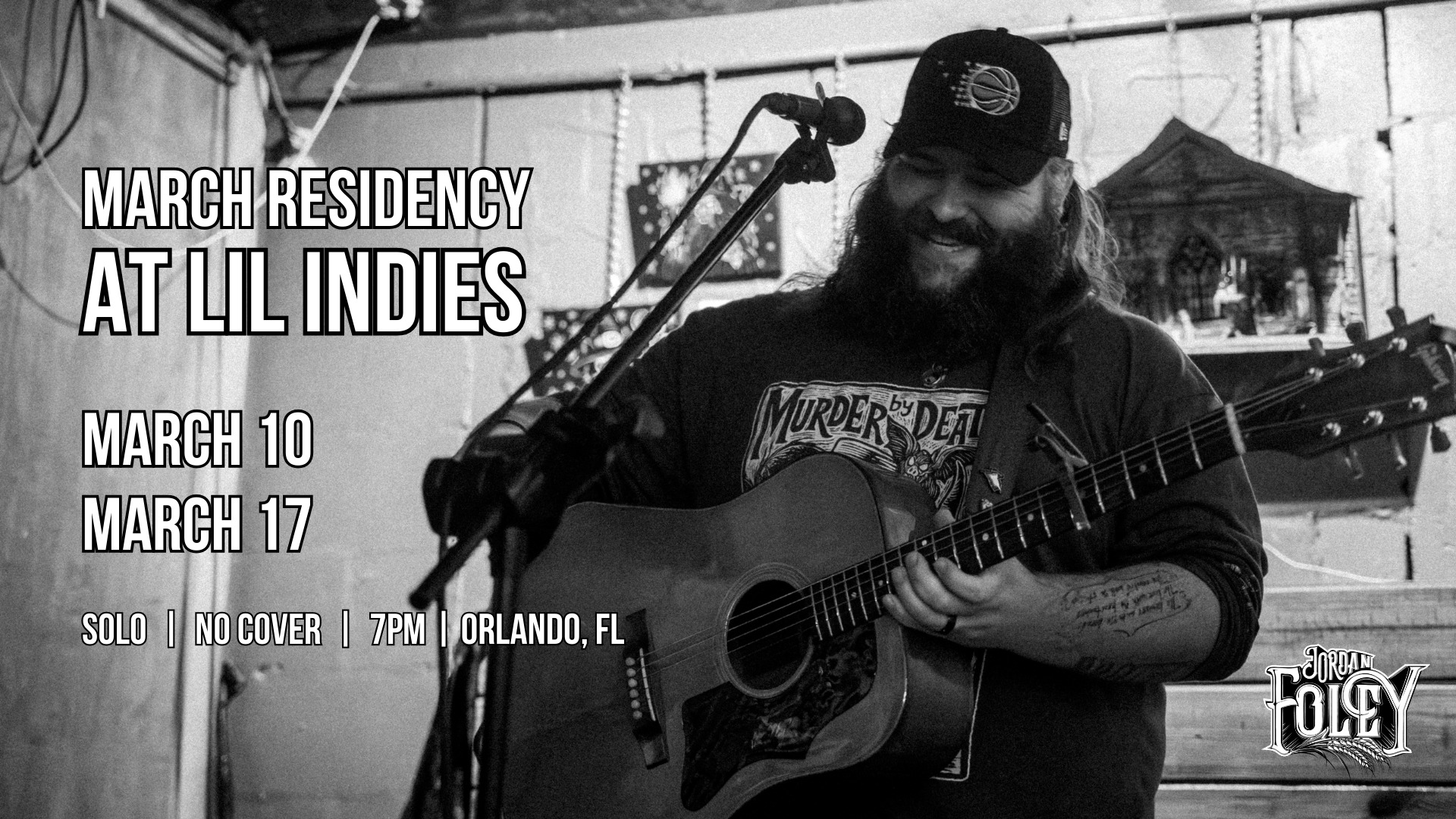 Jordan Foley - March Residency at Lil Indies