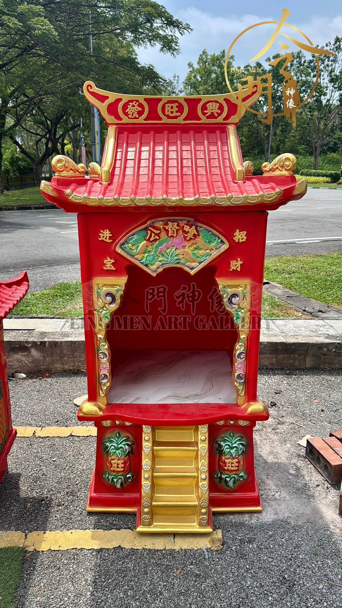 令门神像 - 分享槟城顾客找我们下单拿督公屋子🔥 感谢西马槟城老板下单了一整套... | Facebook