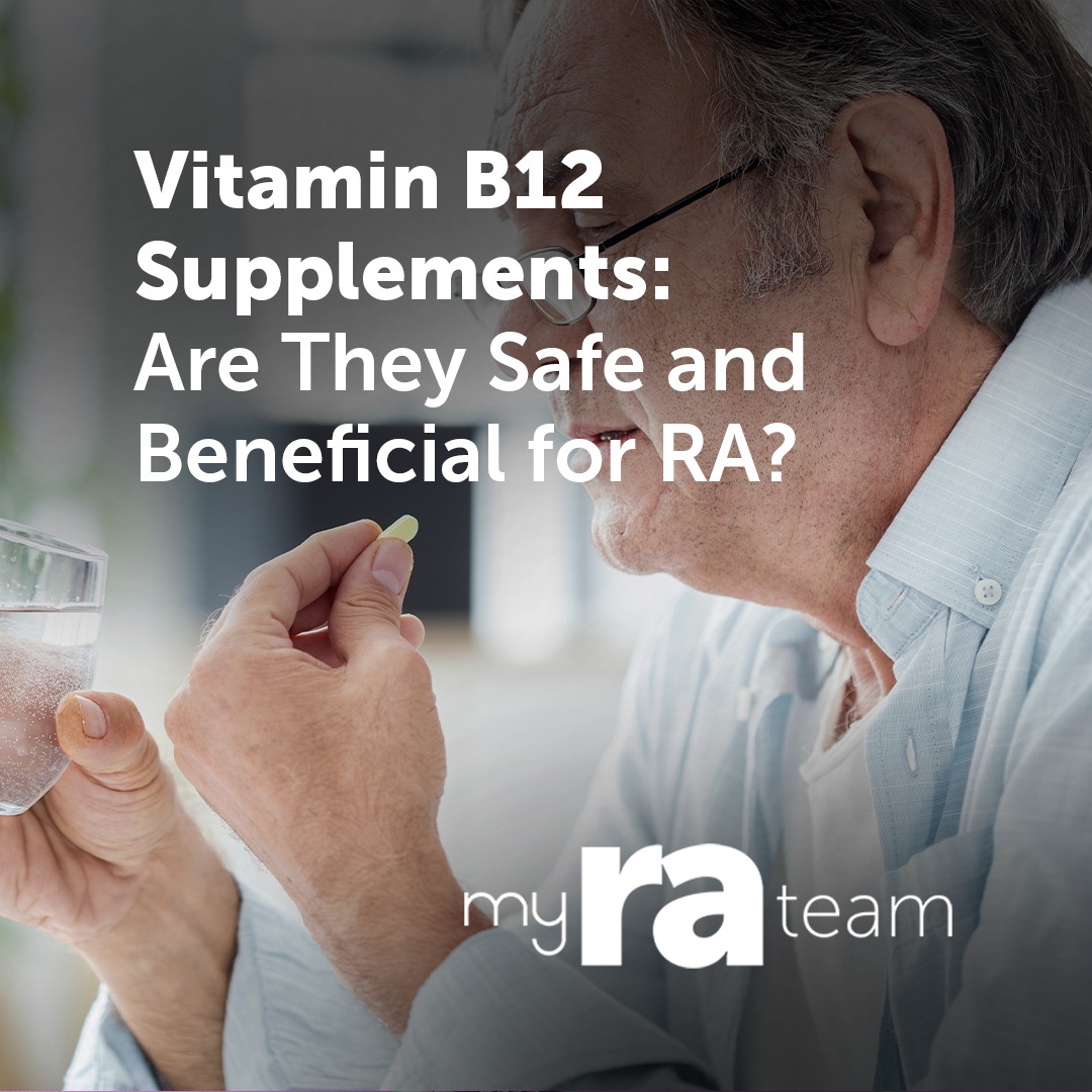 Low B12 levels and rheumatoid arthritis symptoms improved with injections