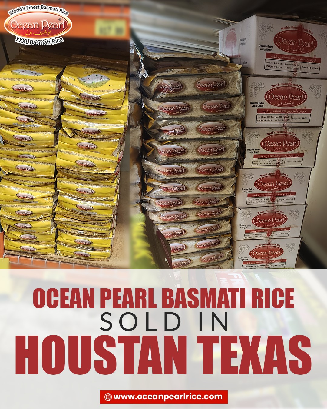 OCEAN - 🌎 Ocean Pearl Basmati Rice — Now Available in Houston, Texas ...
