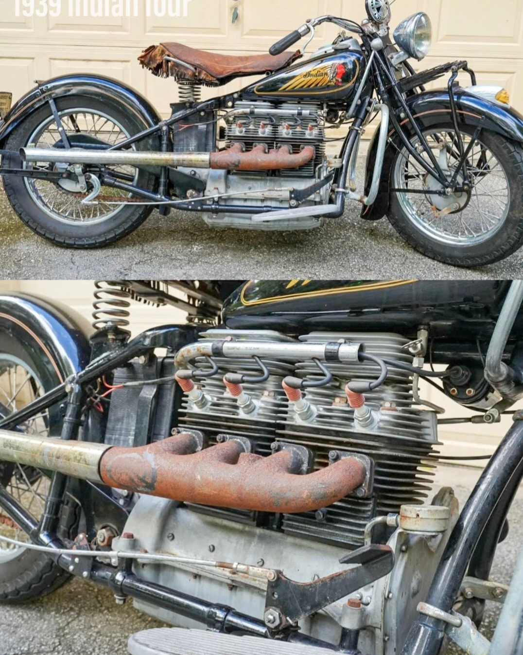 1932 Indian four 💙❤️🖤