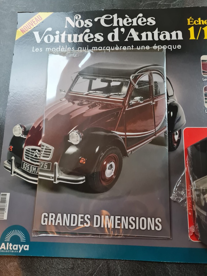 Kit De Construction Citroën 2CV Charleston 1/8 - Collection Altaya N°80, Neuf En Boîte