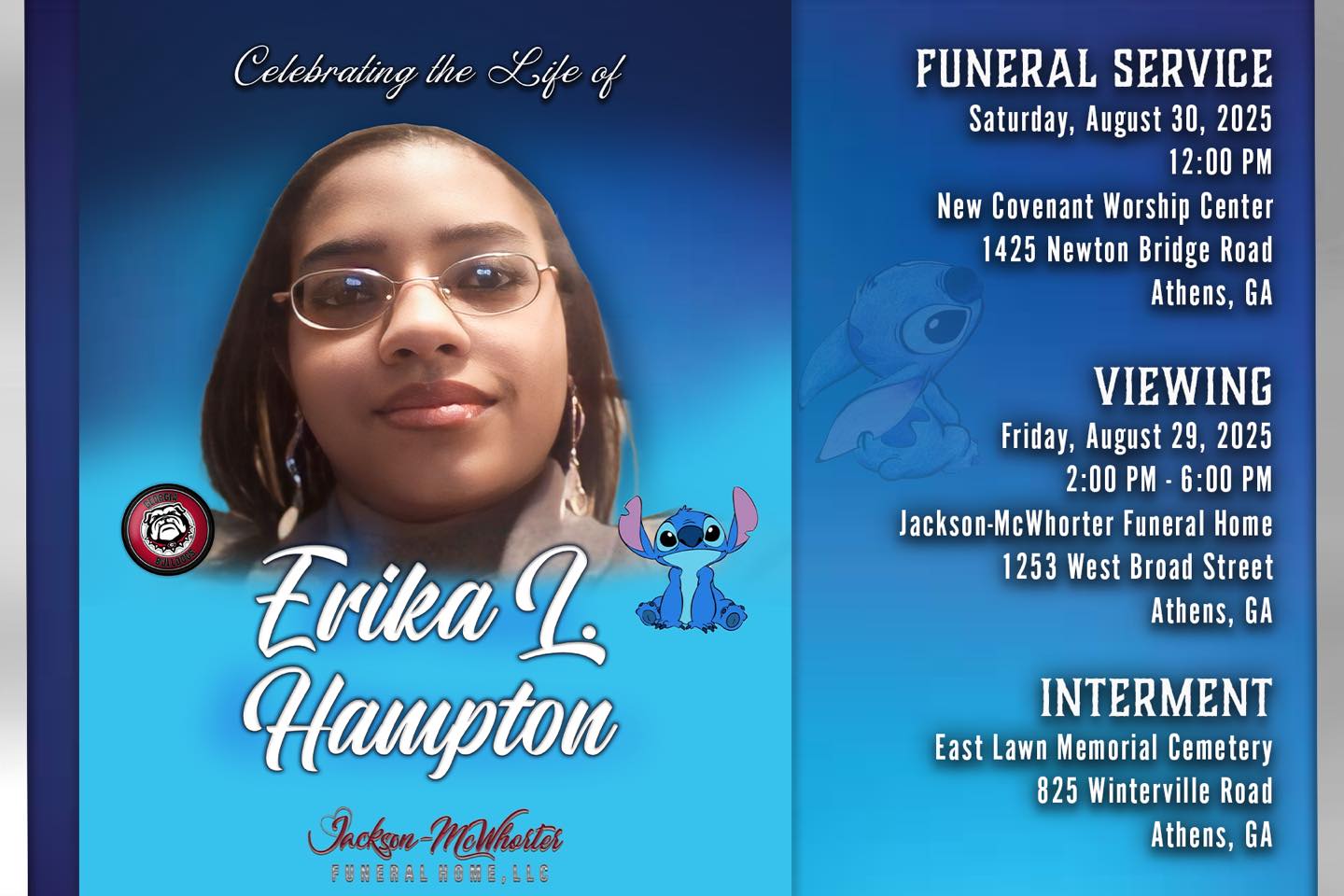 Celebrating Gwendolyn Porter's life at Jackson-McWhorter.