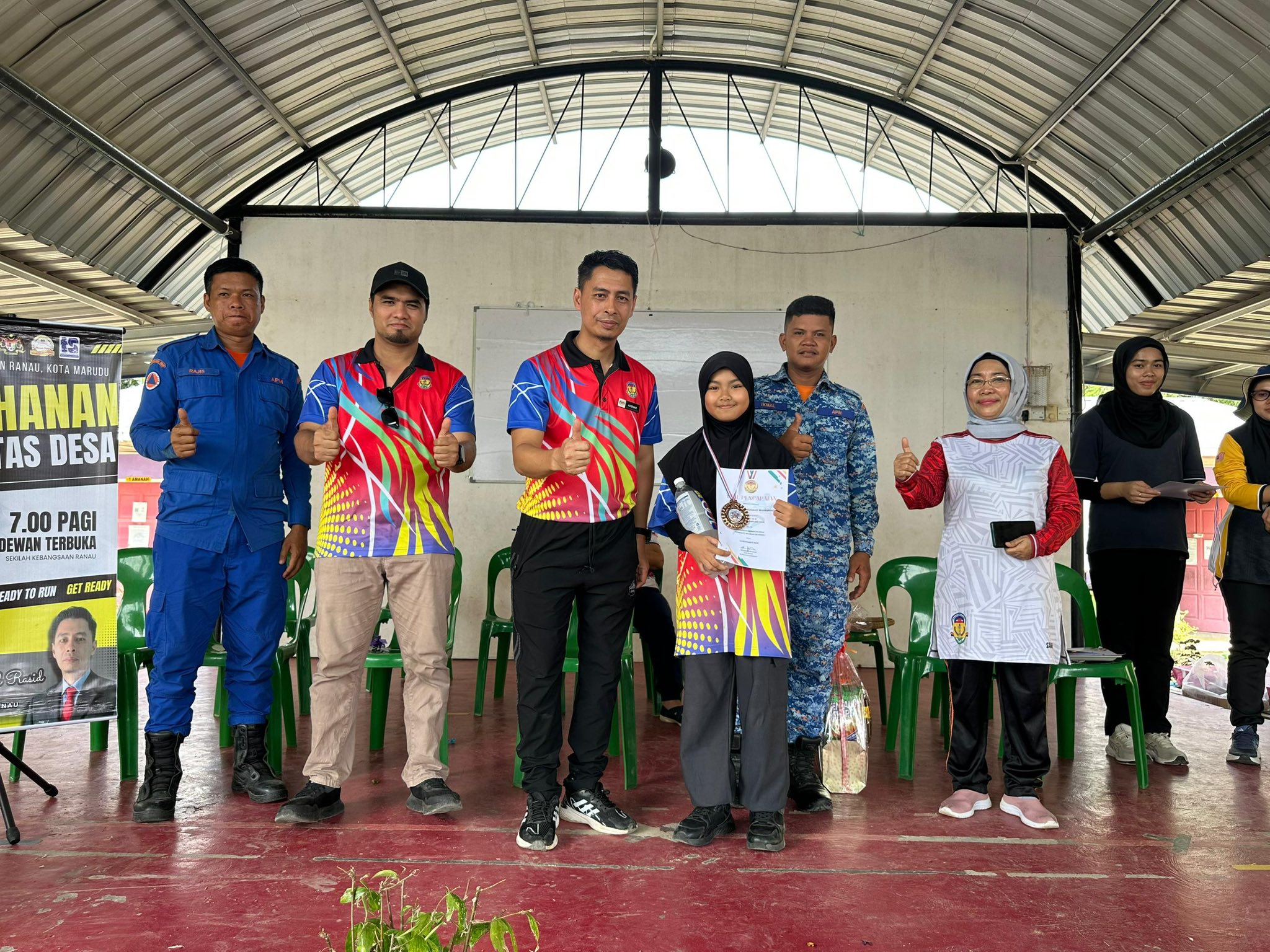 SK. RANAU, KM